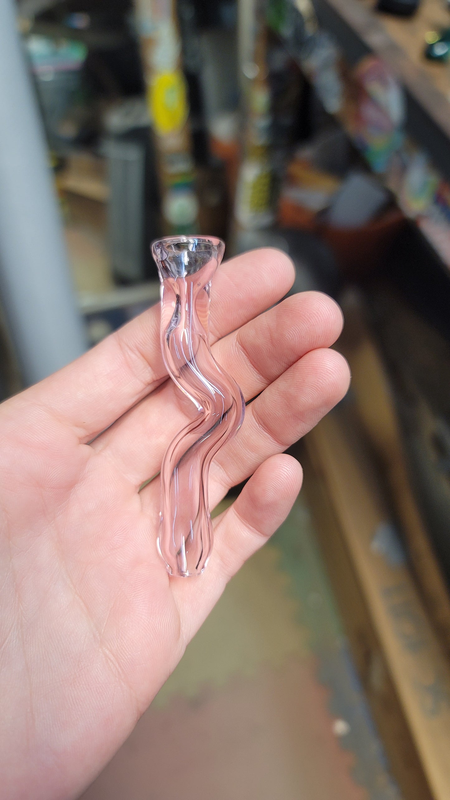 Pink wiggle chillum 2