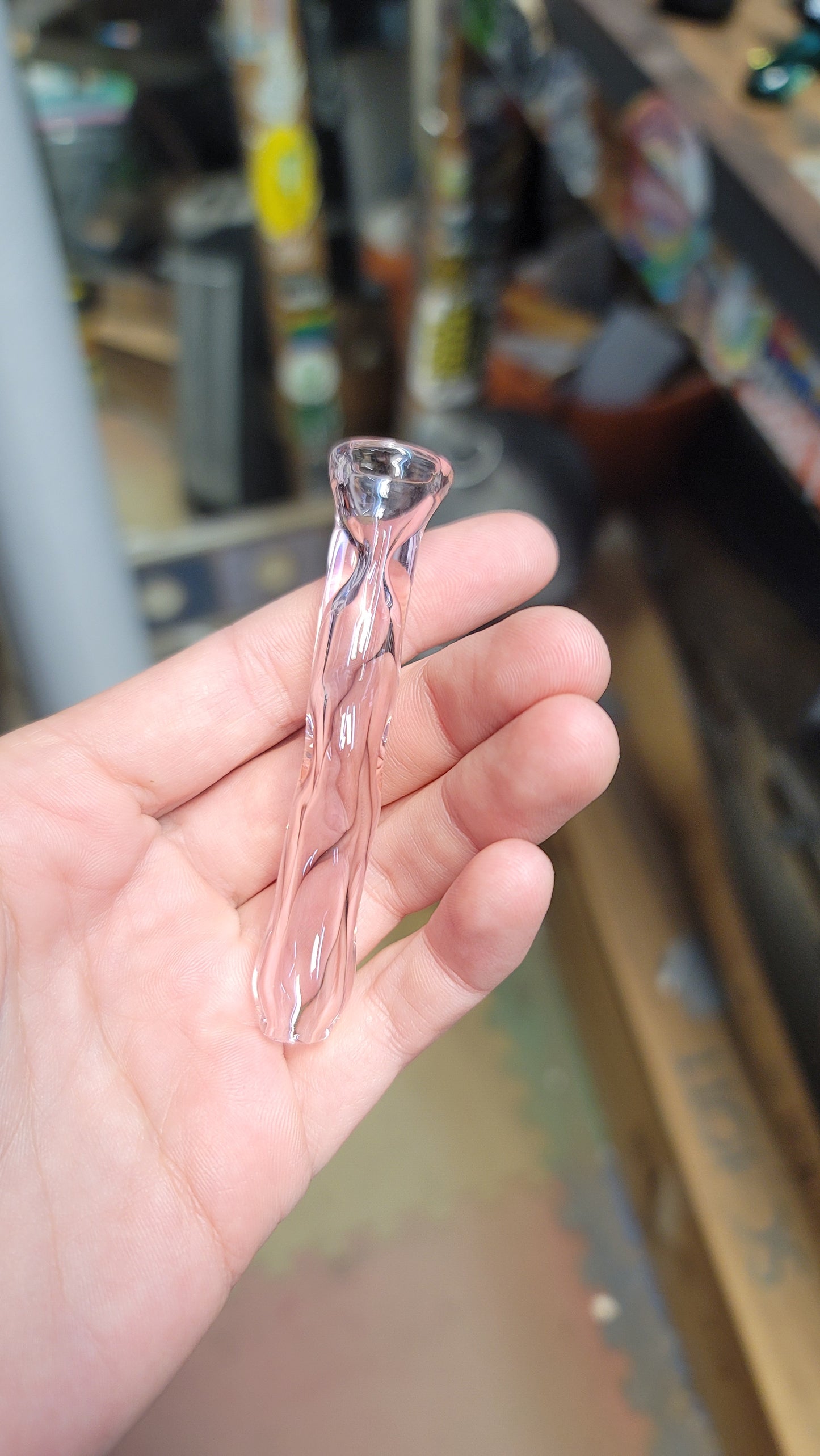 Pink wiggle chillum 2
