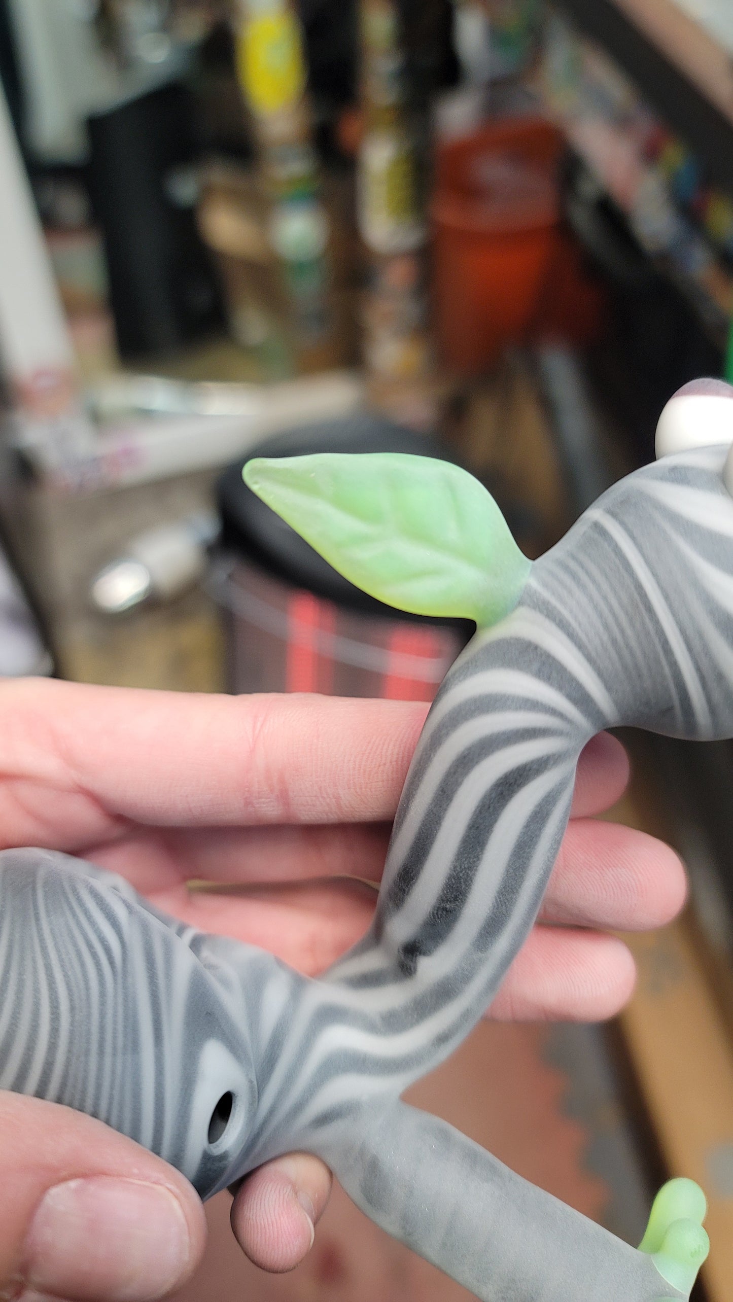 Sandblasted Footsie