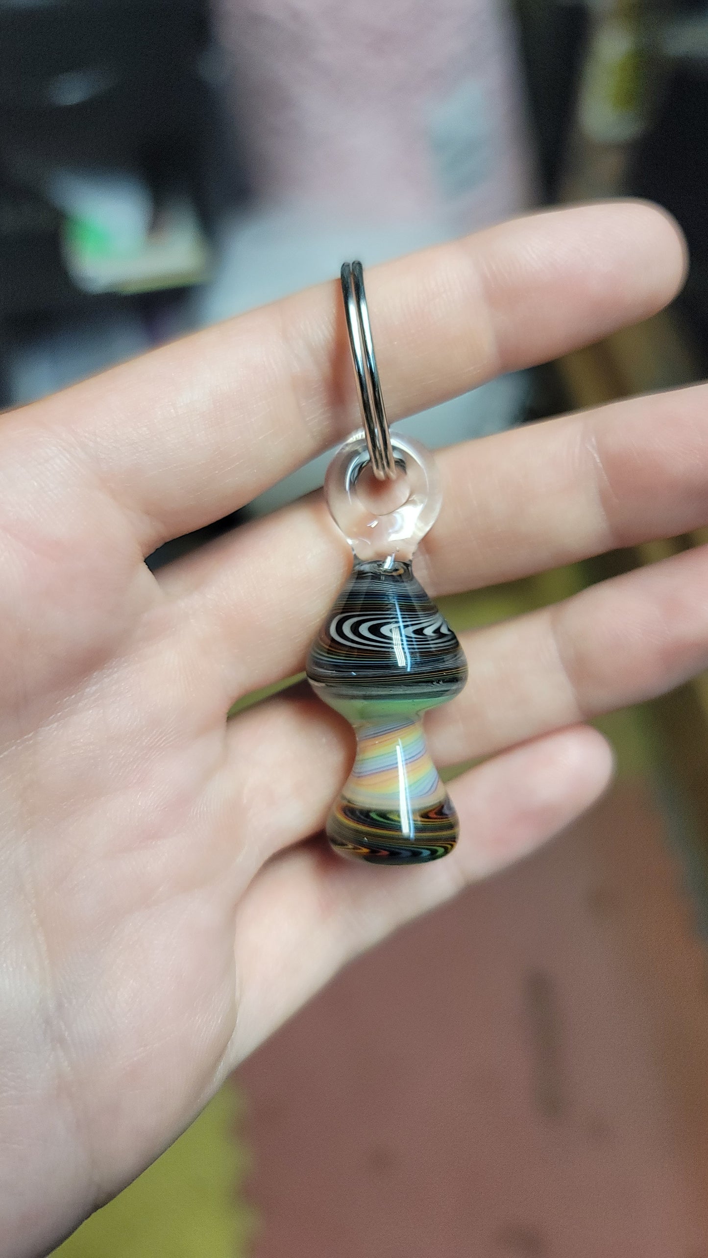Mushroom Keychain