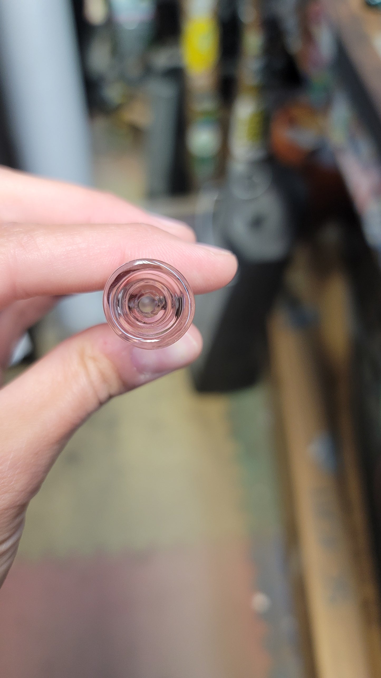 Pink wiggle chillum