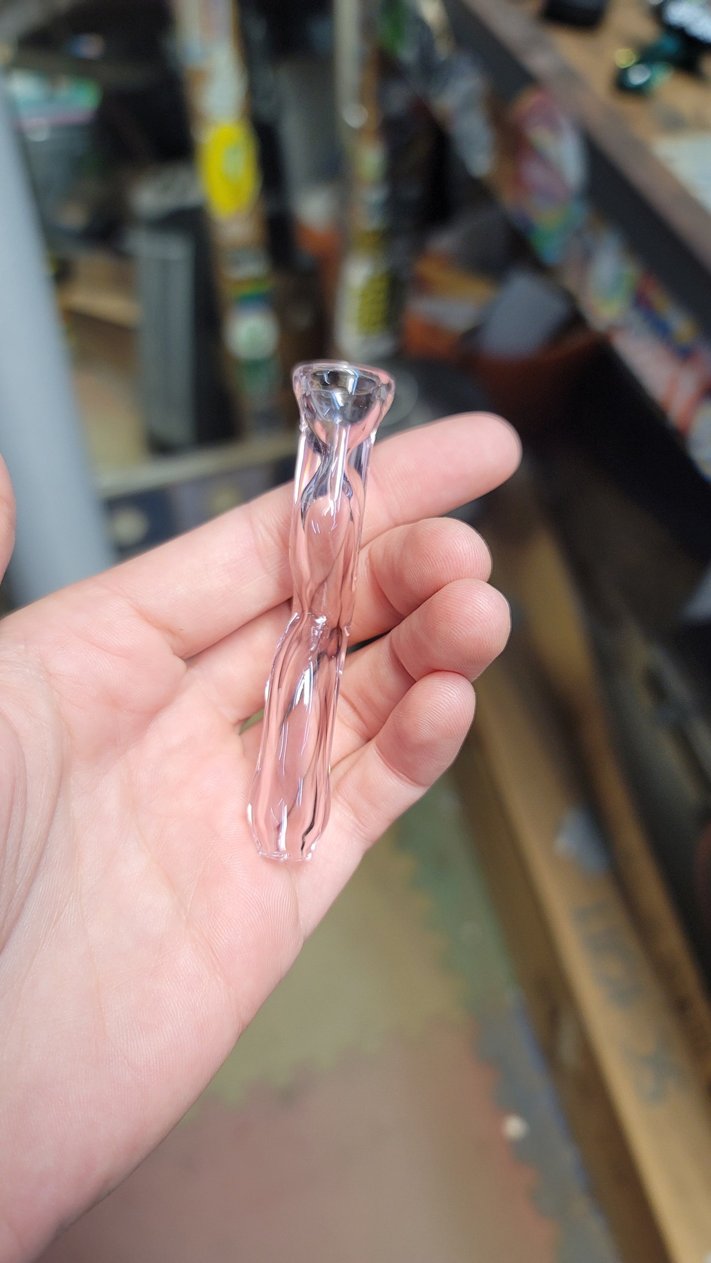 Pink wiggle chillum 2