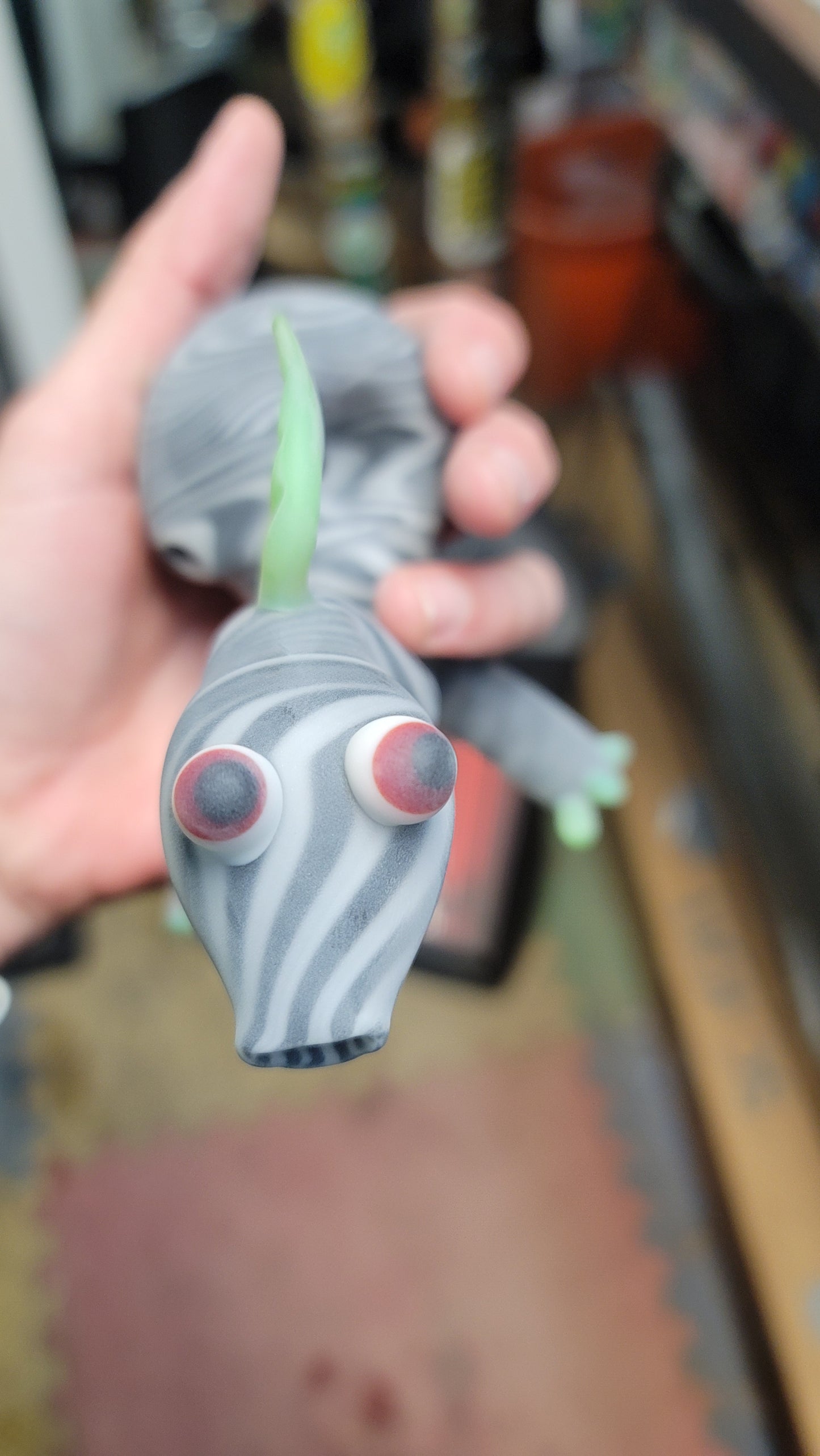 Sandblasted Footsie
