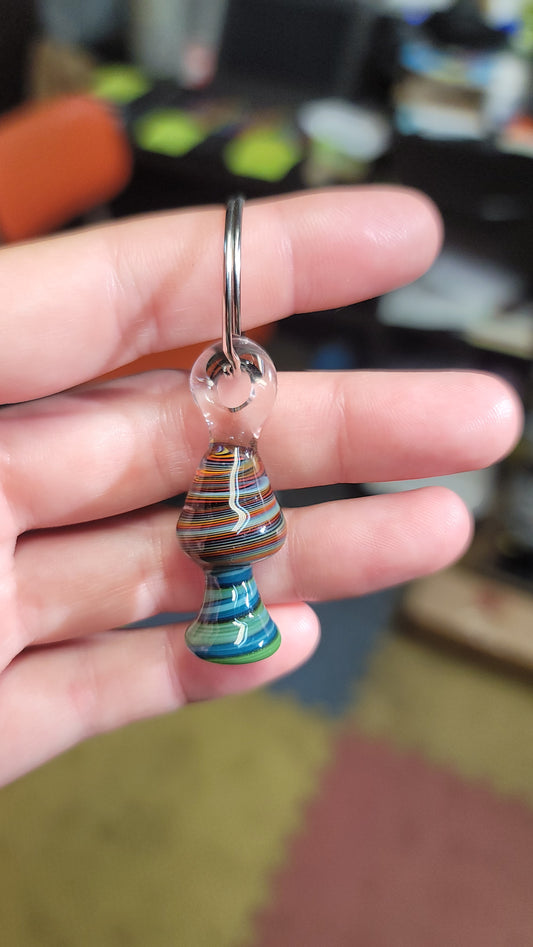 Mushroom Keychain