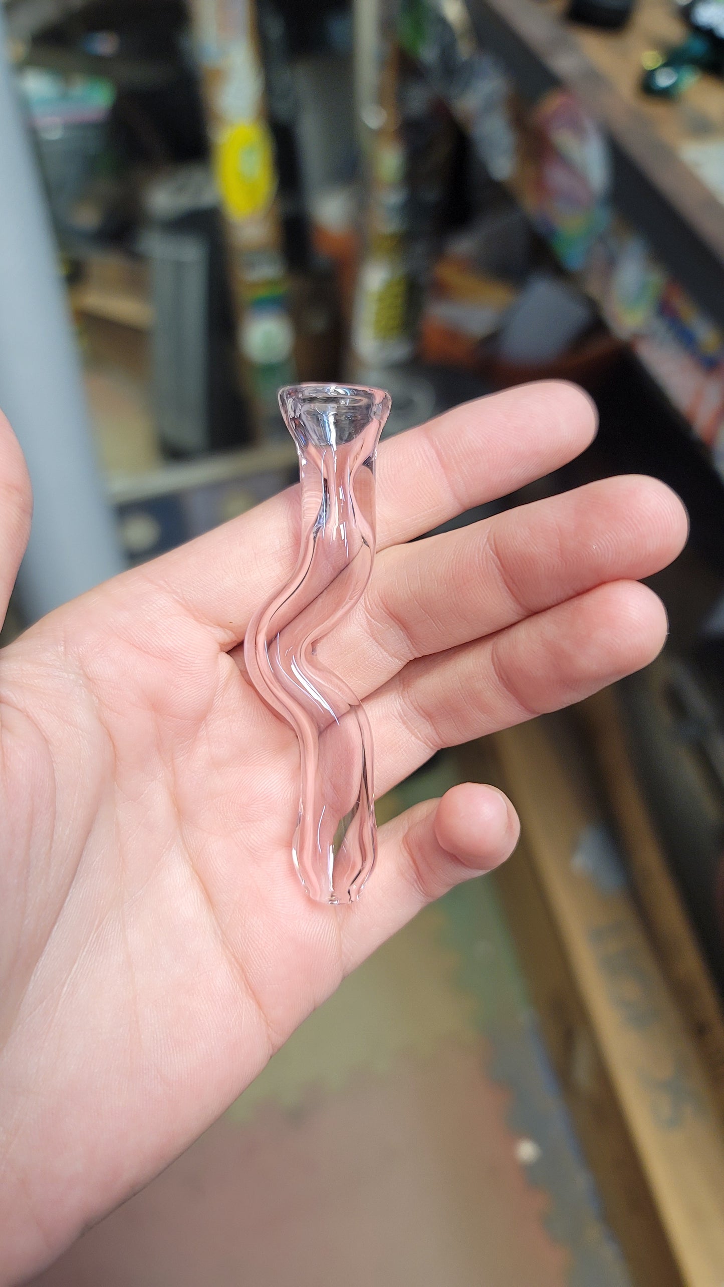 Pink wiggle chillum 2