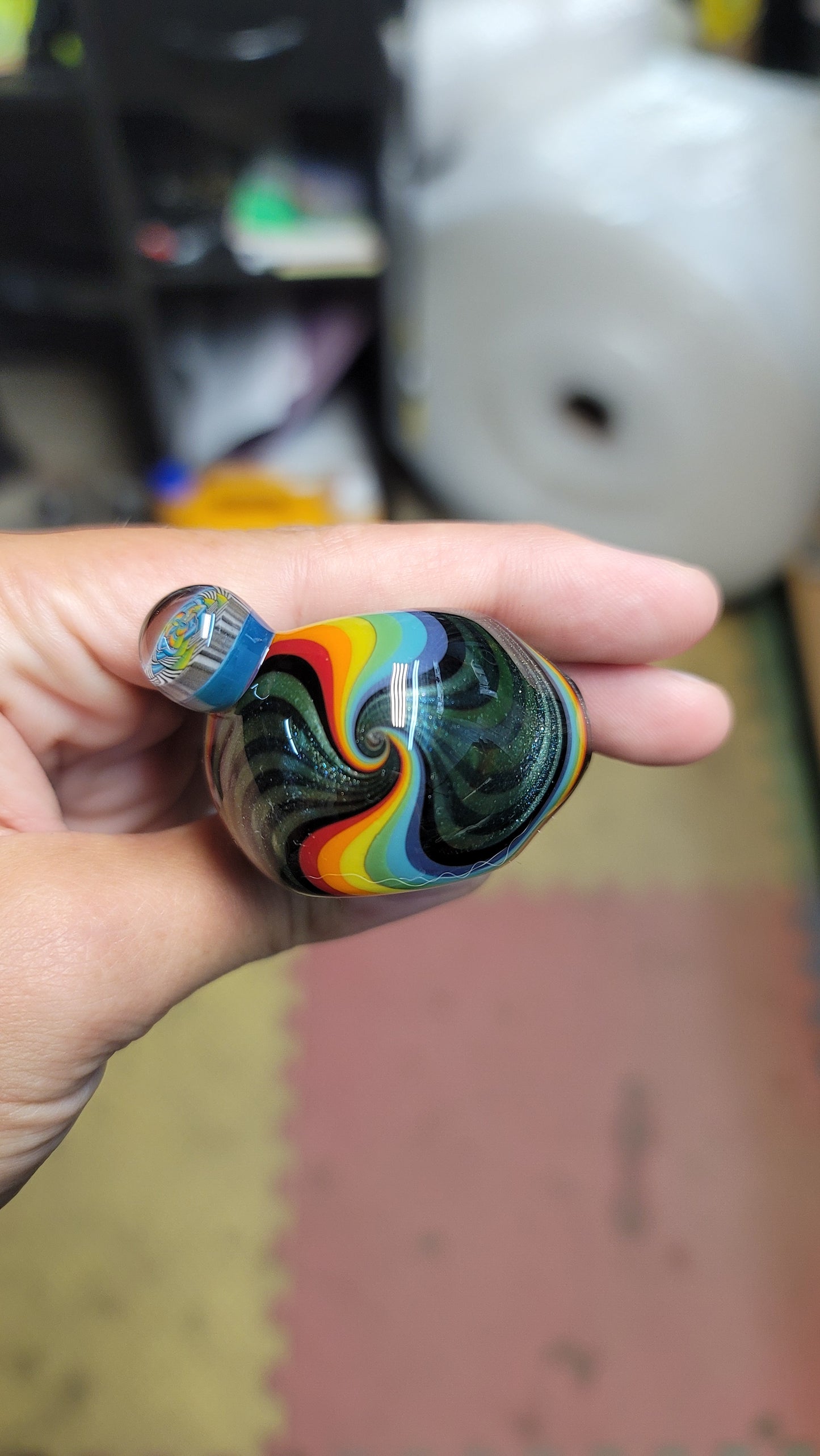 Rainbow Sparkle Pocket Piece