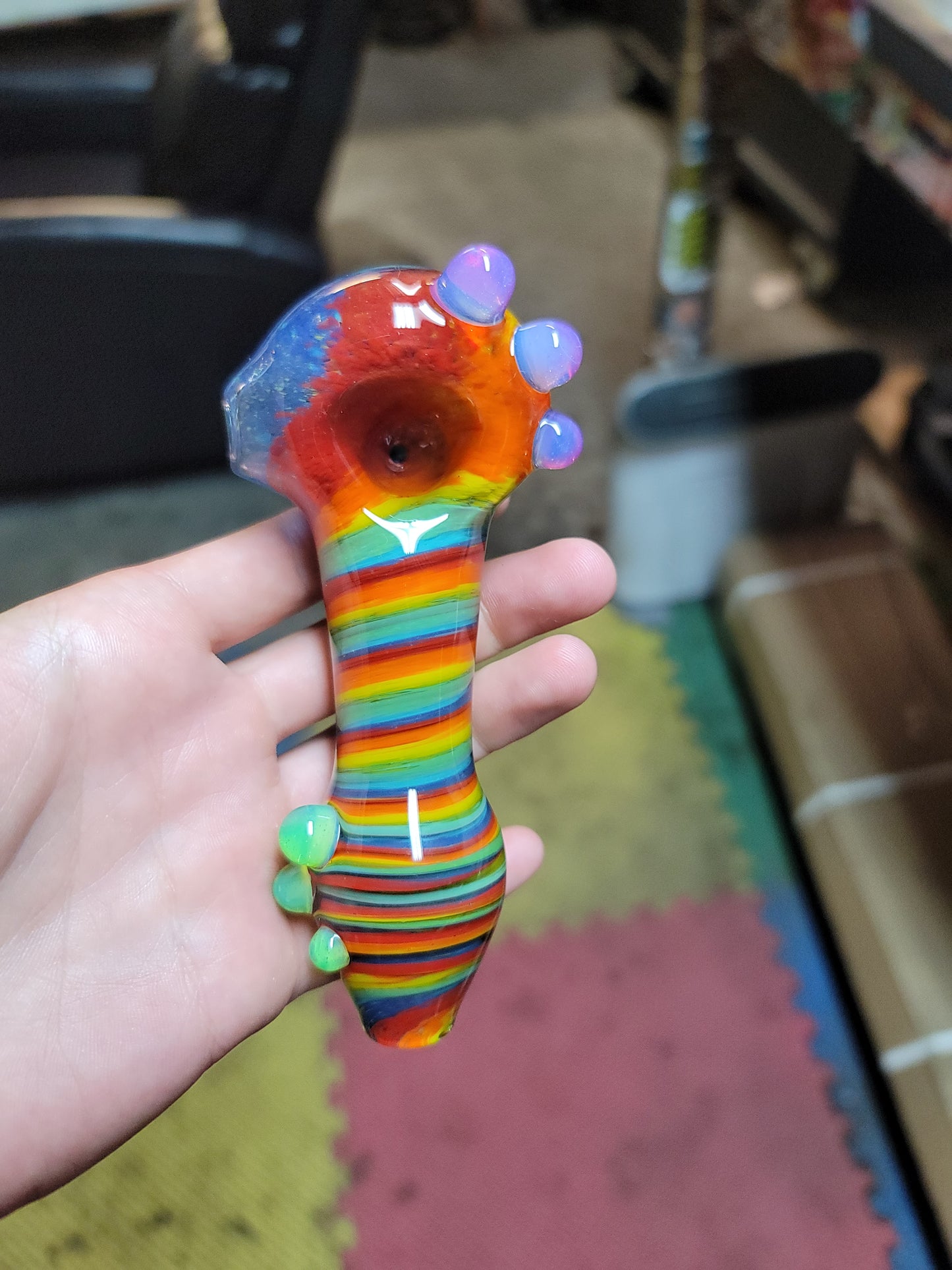 Rainbow Spoon made to order