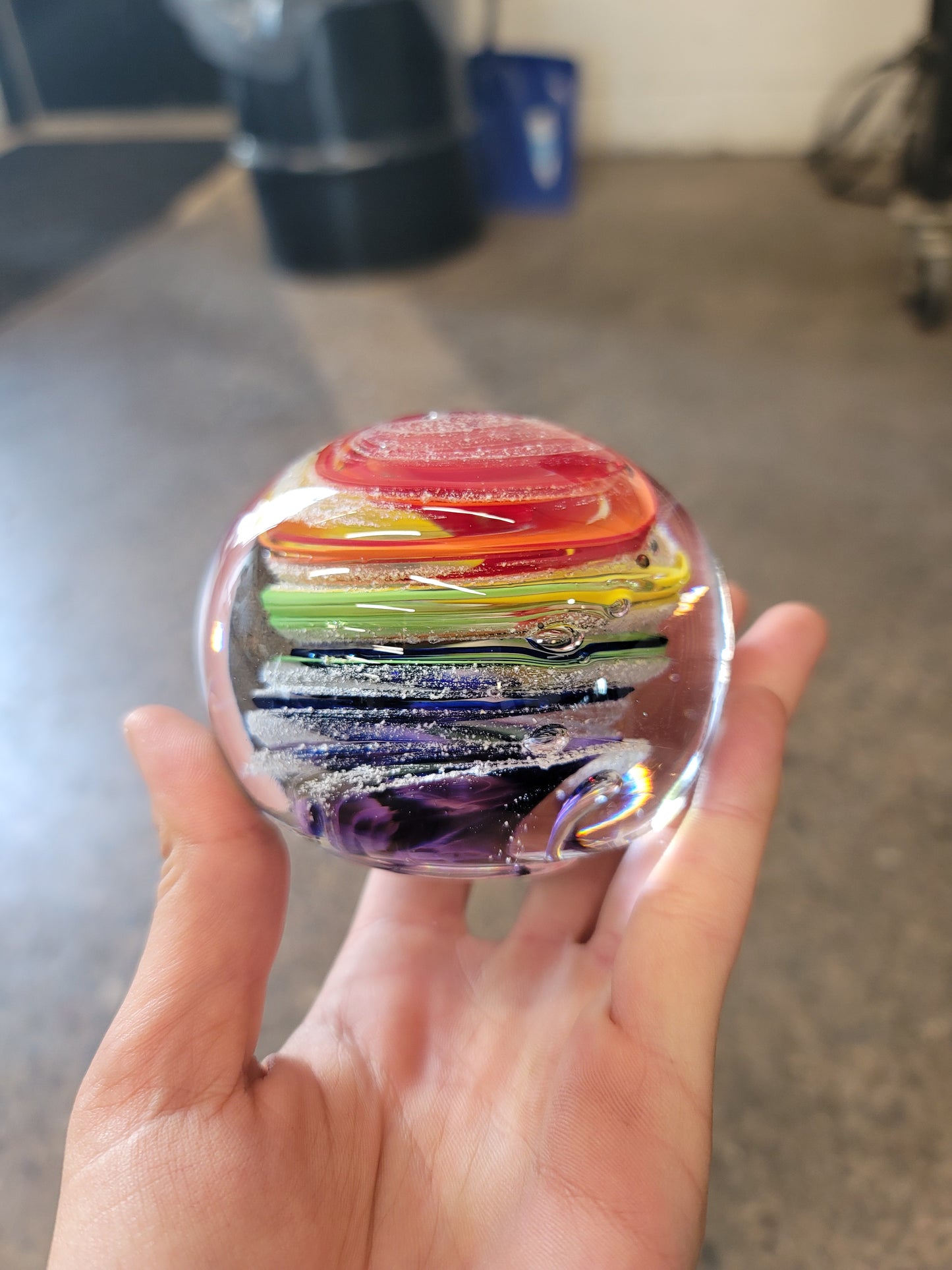 Rainbow Swirl Memorial