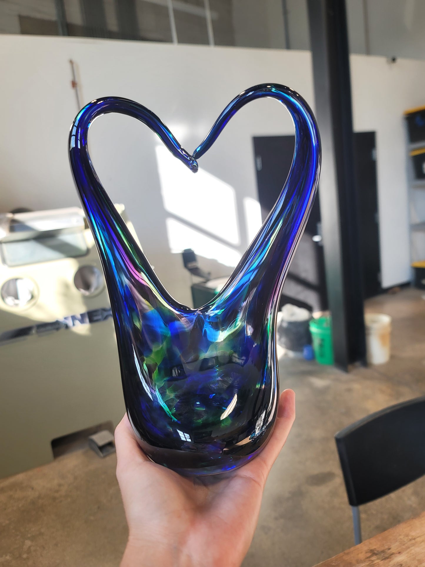 Unity wedding heart sculpture