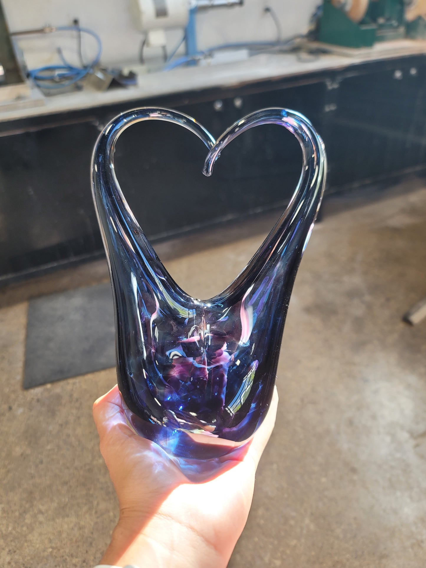 Unity wedding heart sculpture