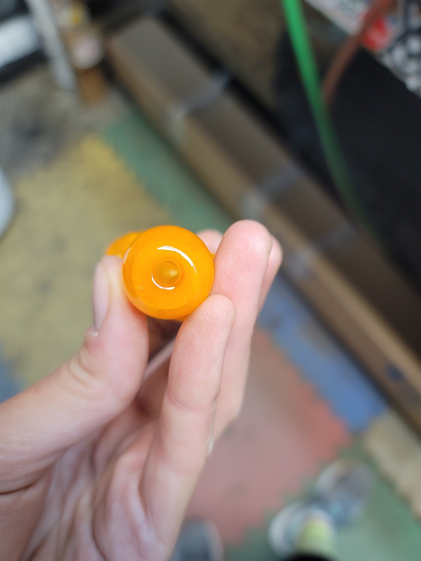 Orange Pendant pipe