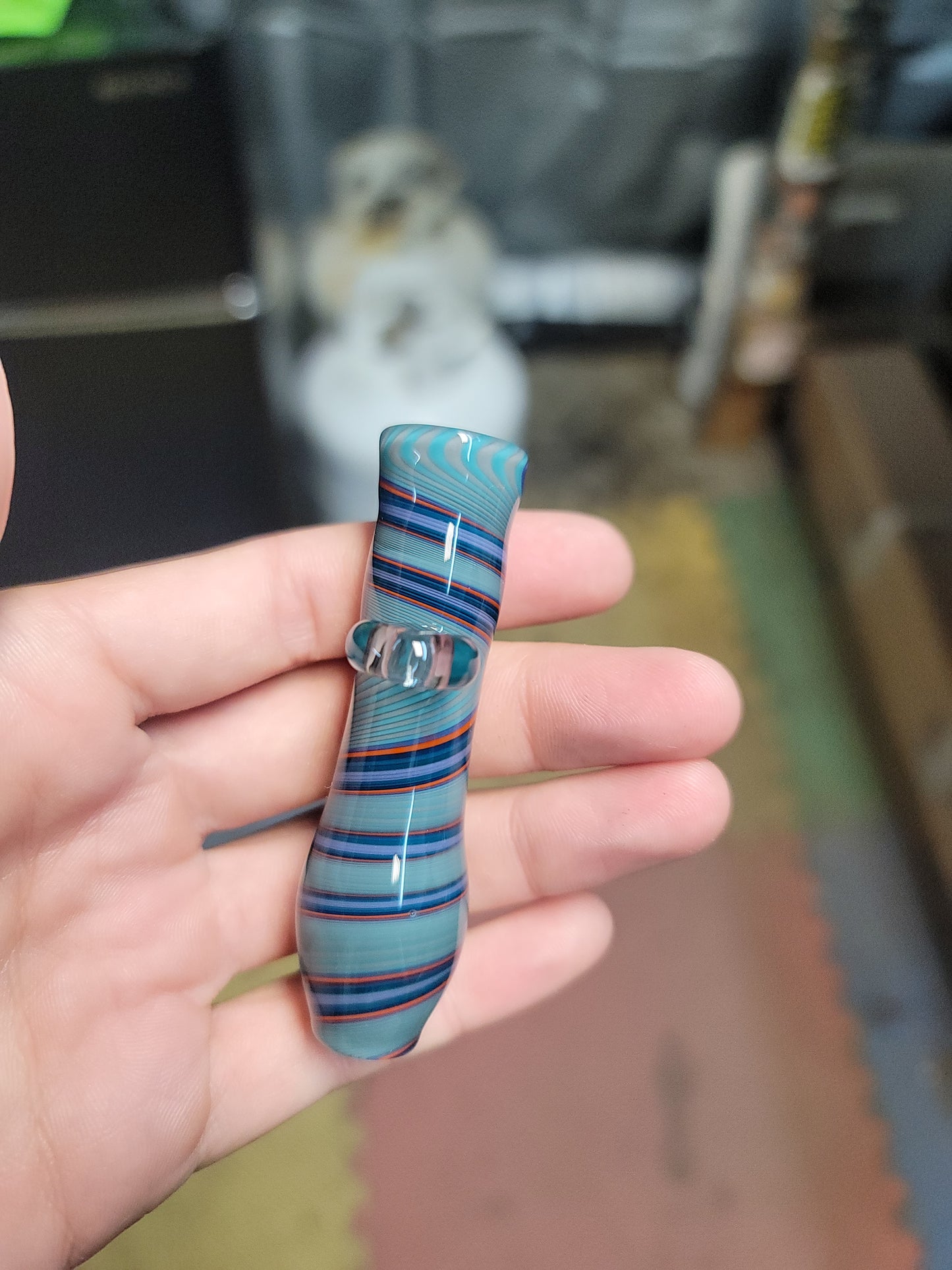 Pendant Pipe Chillum