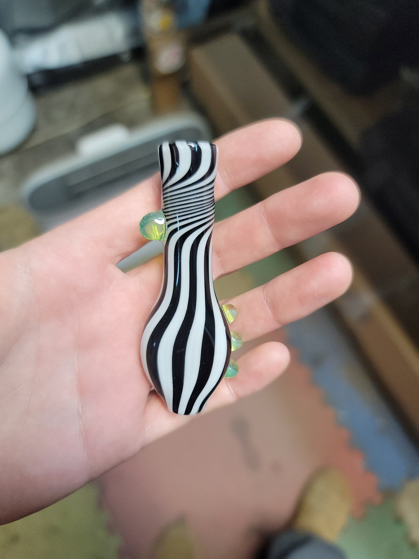 Beetlejuice chillum made to order