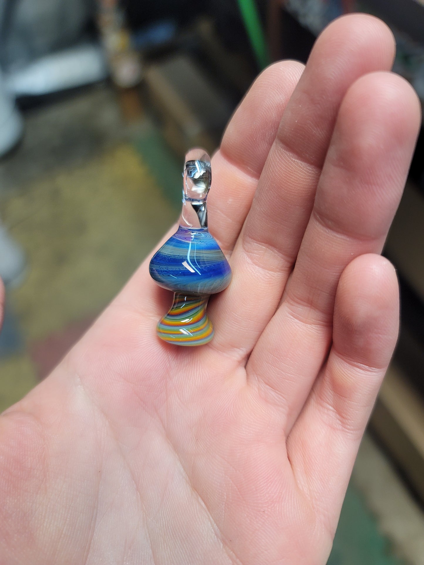 Mushroom pendant