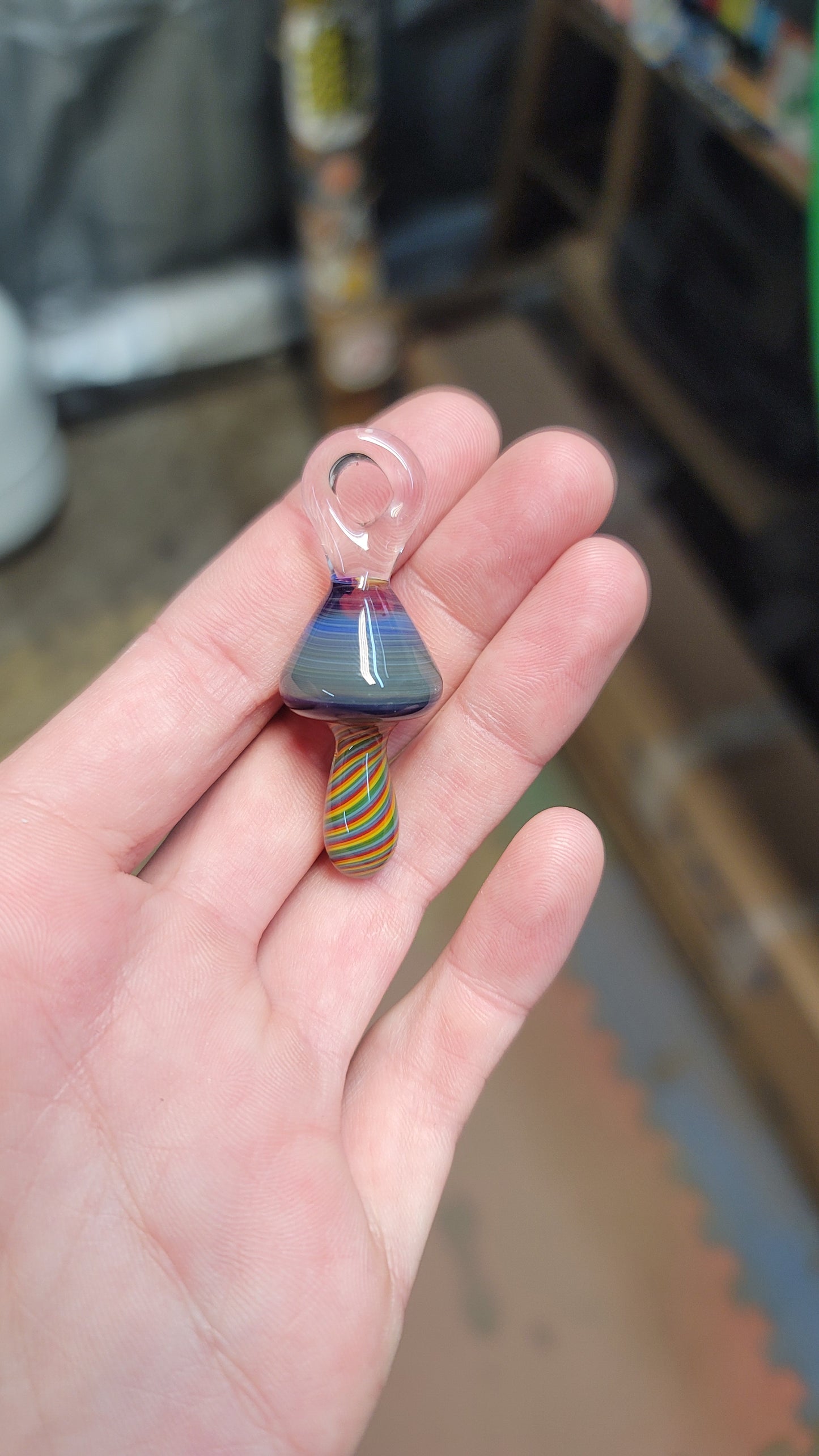 Mushroom pendant