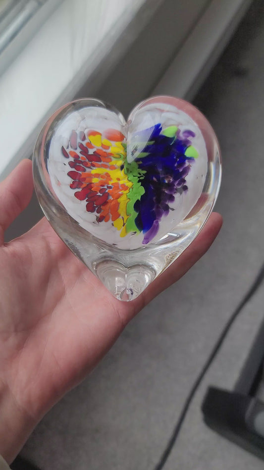 Rainbow heart