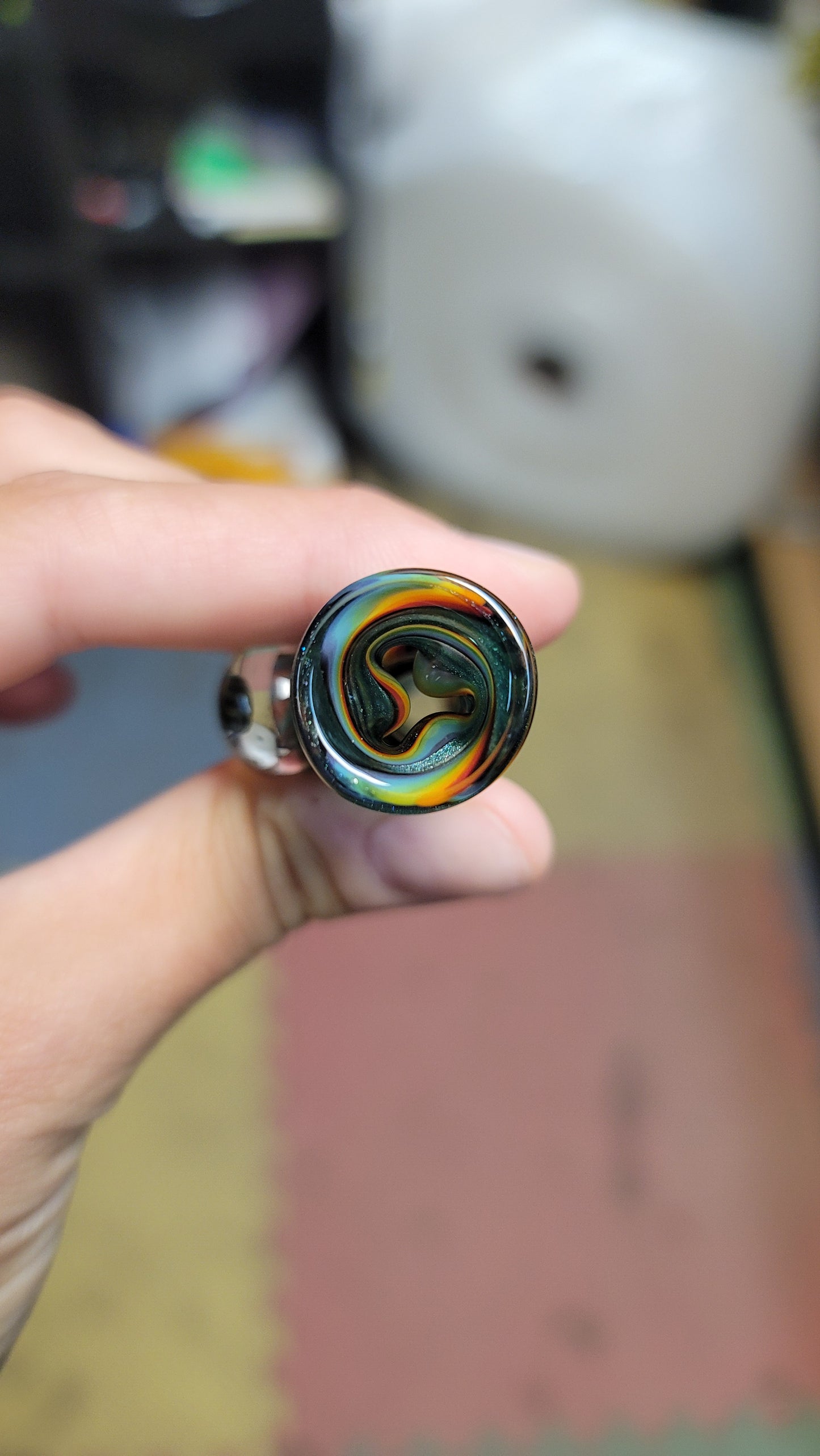 Ice pinch chillum