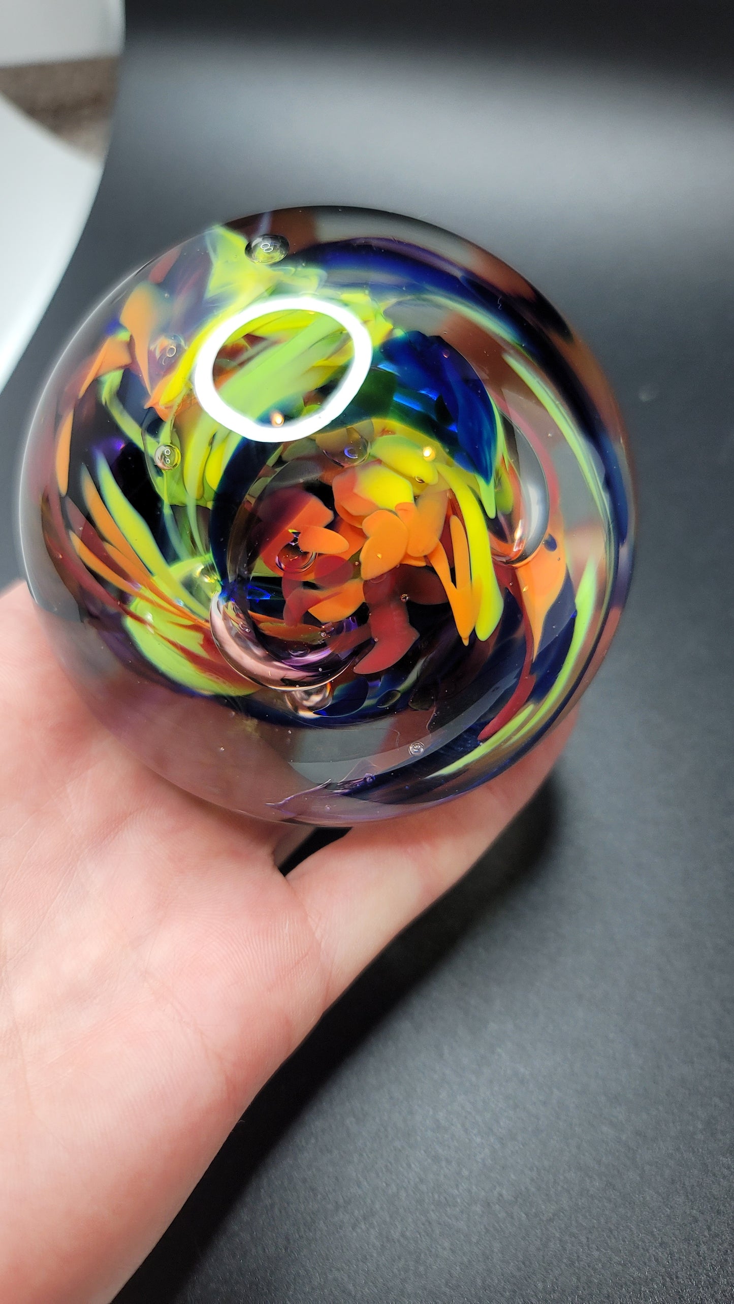 Rainbow paper weight