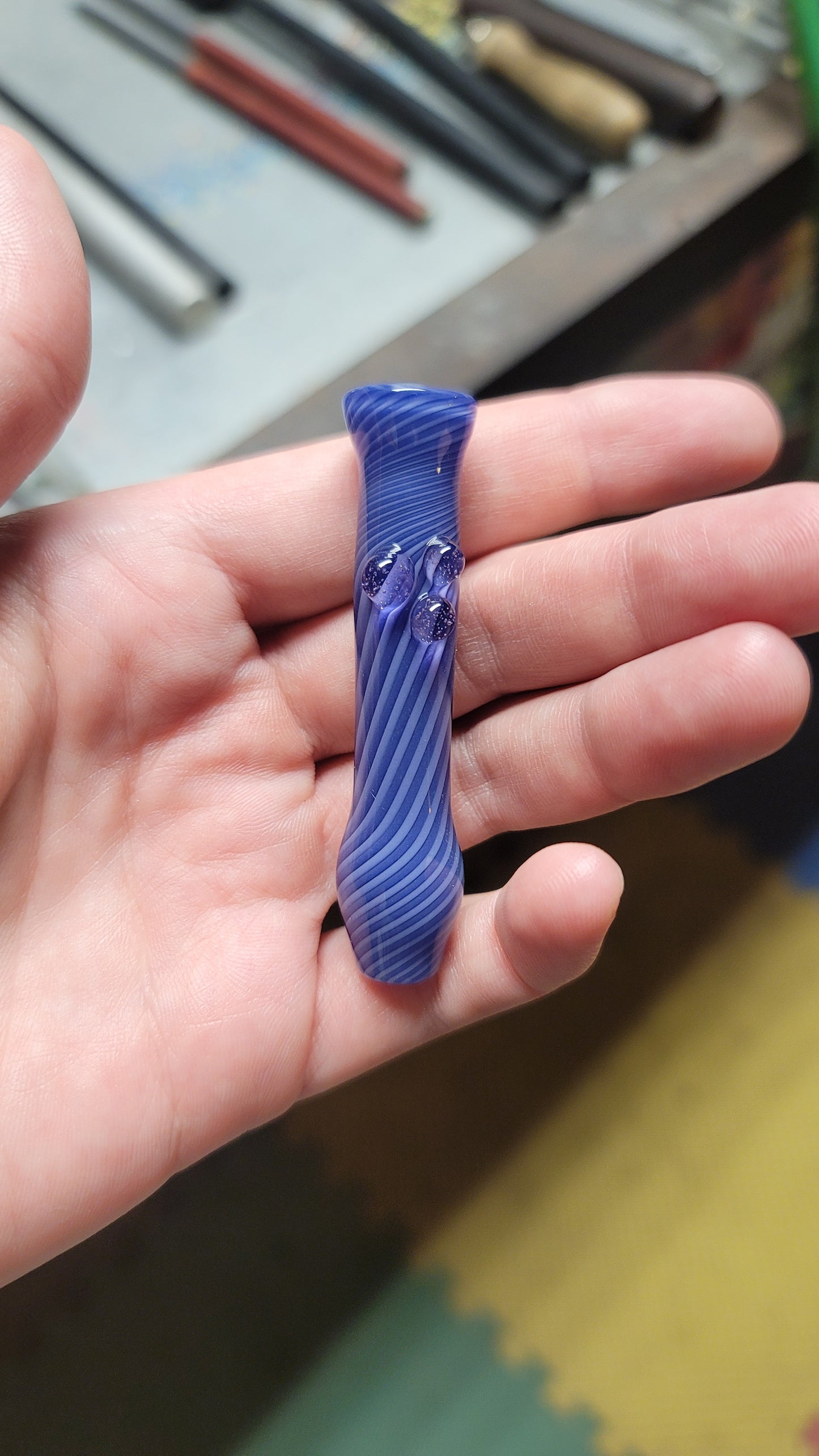 Purple chillum