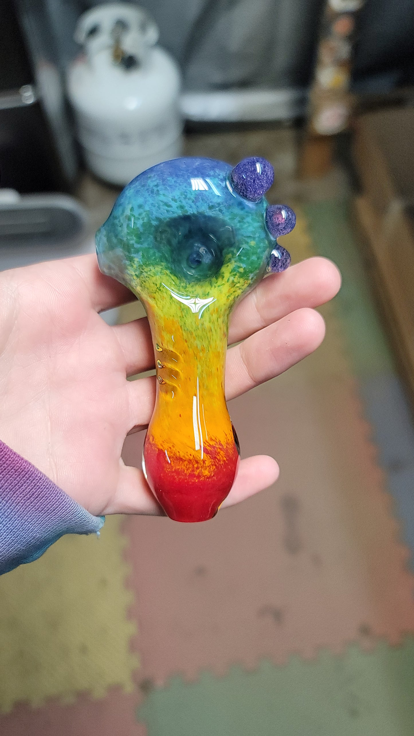 Rainbow Spoon made to order