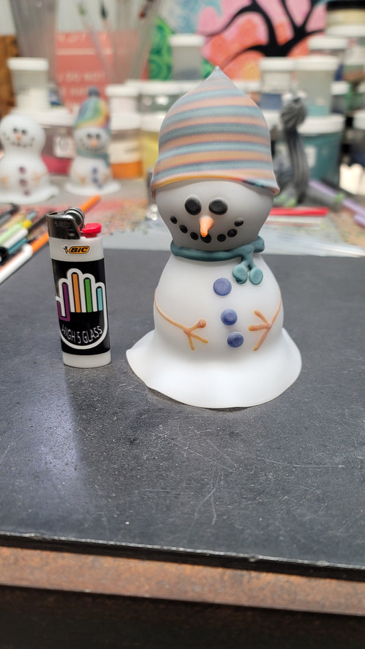 Snowman with hat