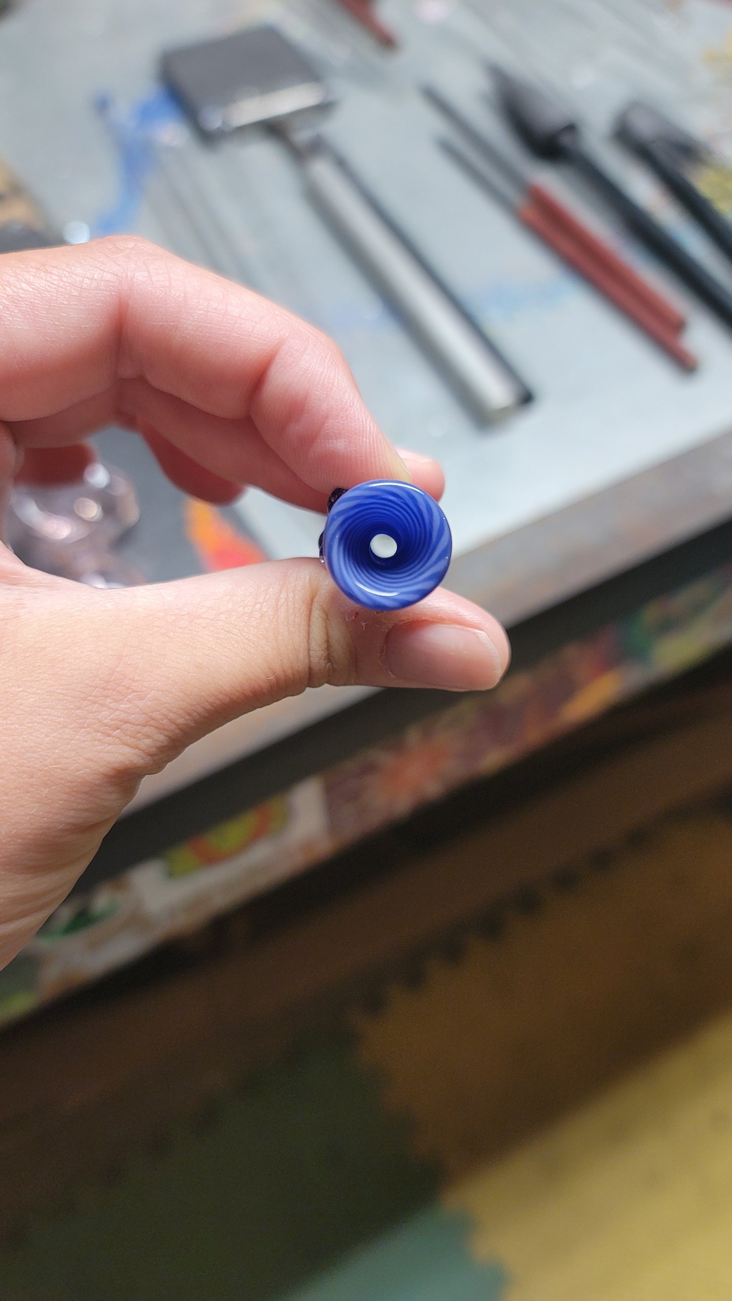 Purple chillum