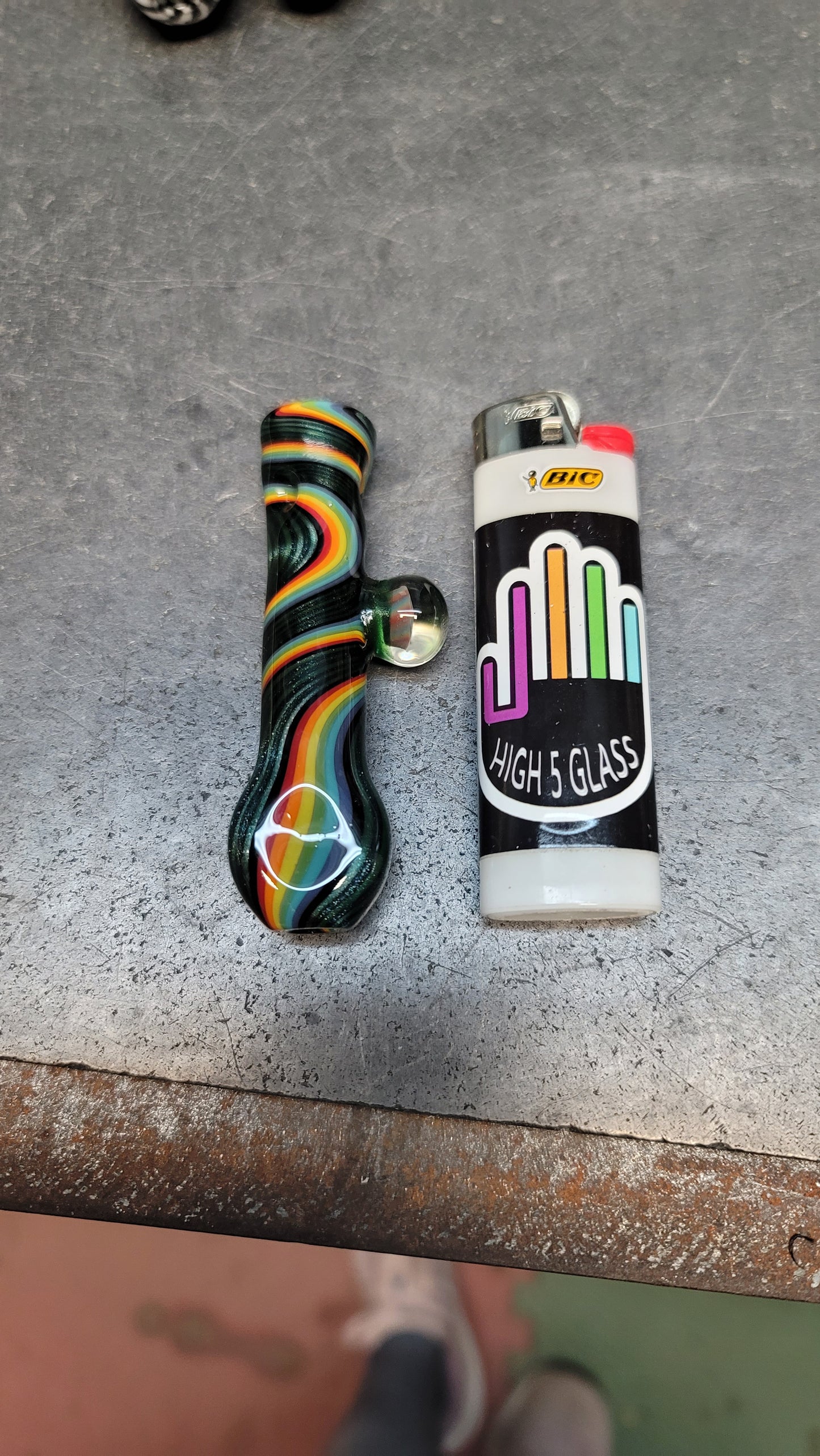 Ice pinch chillum