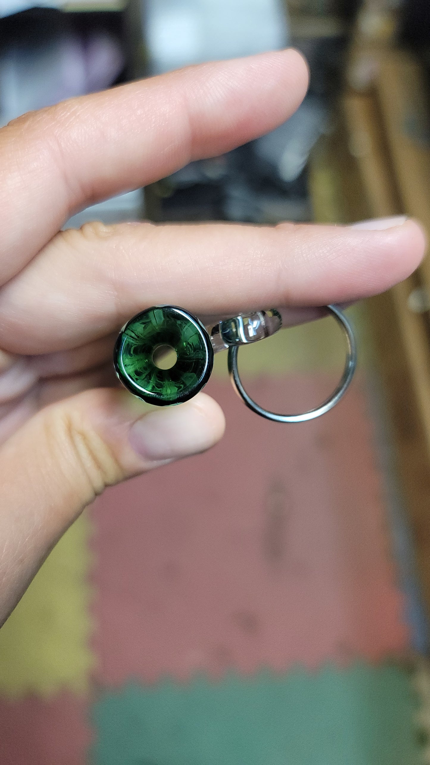 Tiny chillum Keychain