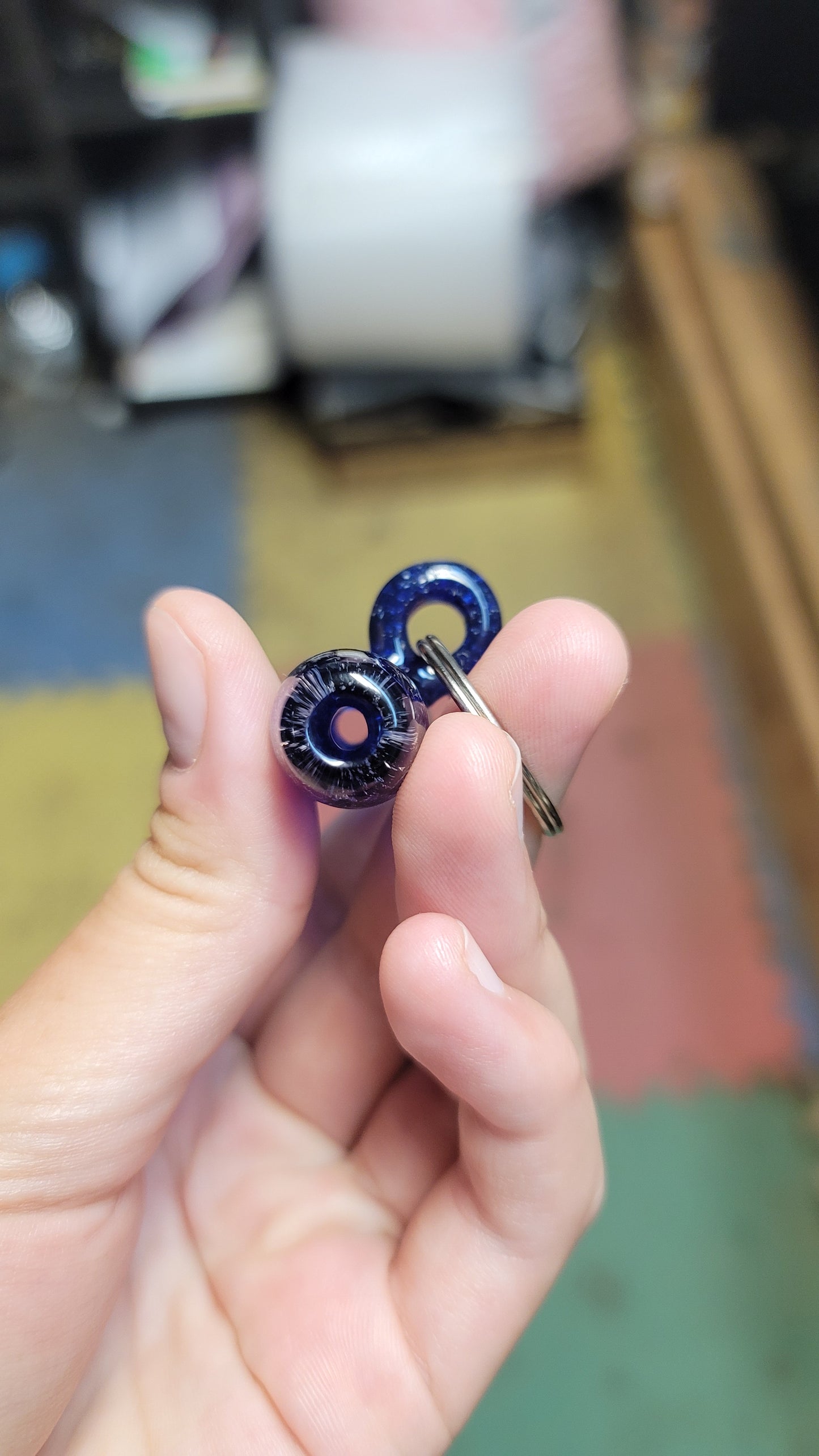 Sparkley Keychain chillum