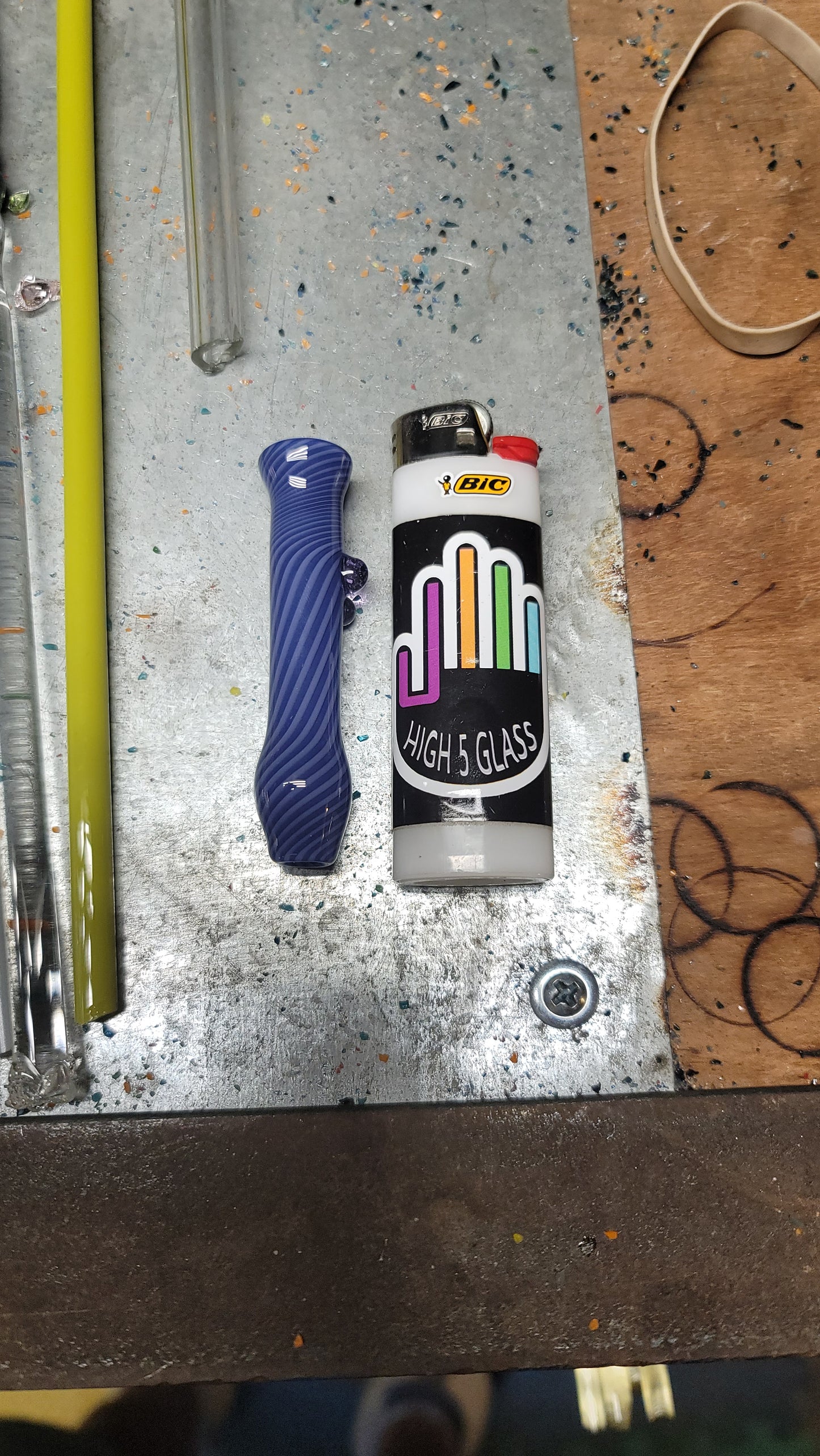 Purple chillum