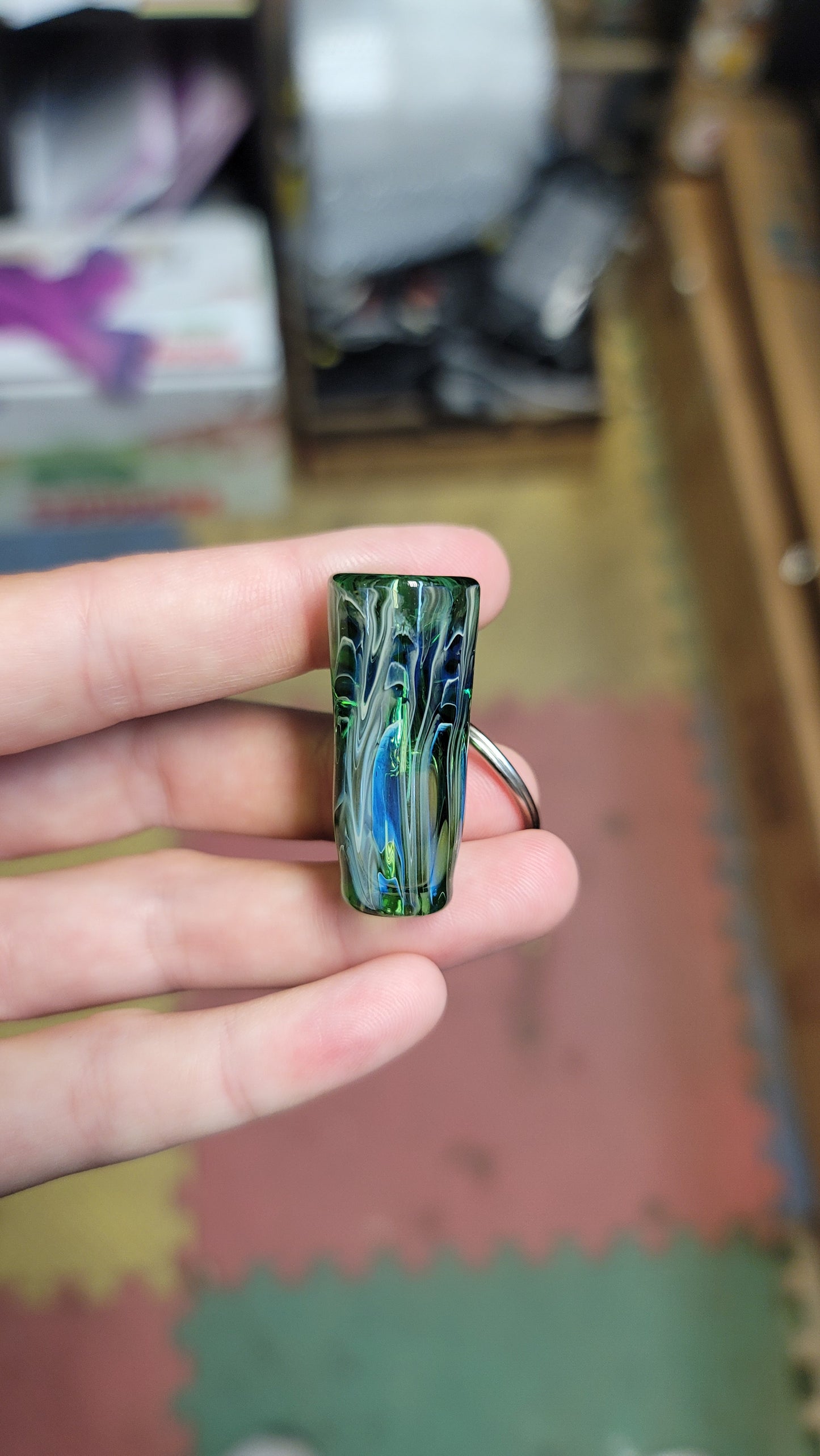 Tiny chillum Keychain