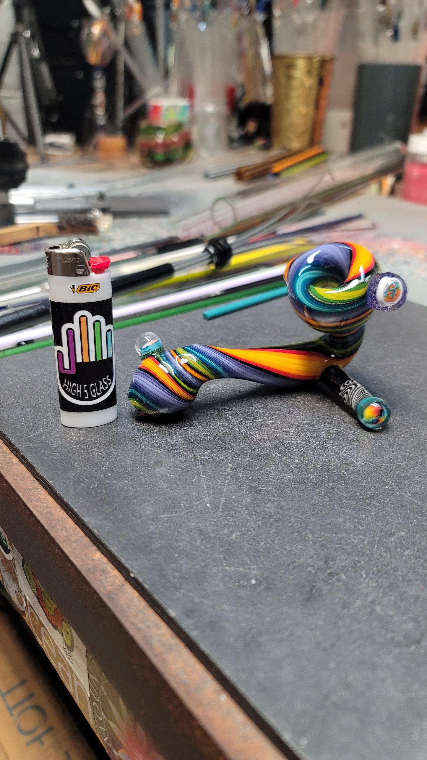 Crazy colorful sherlock