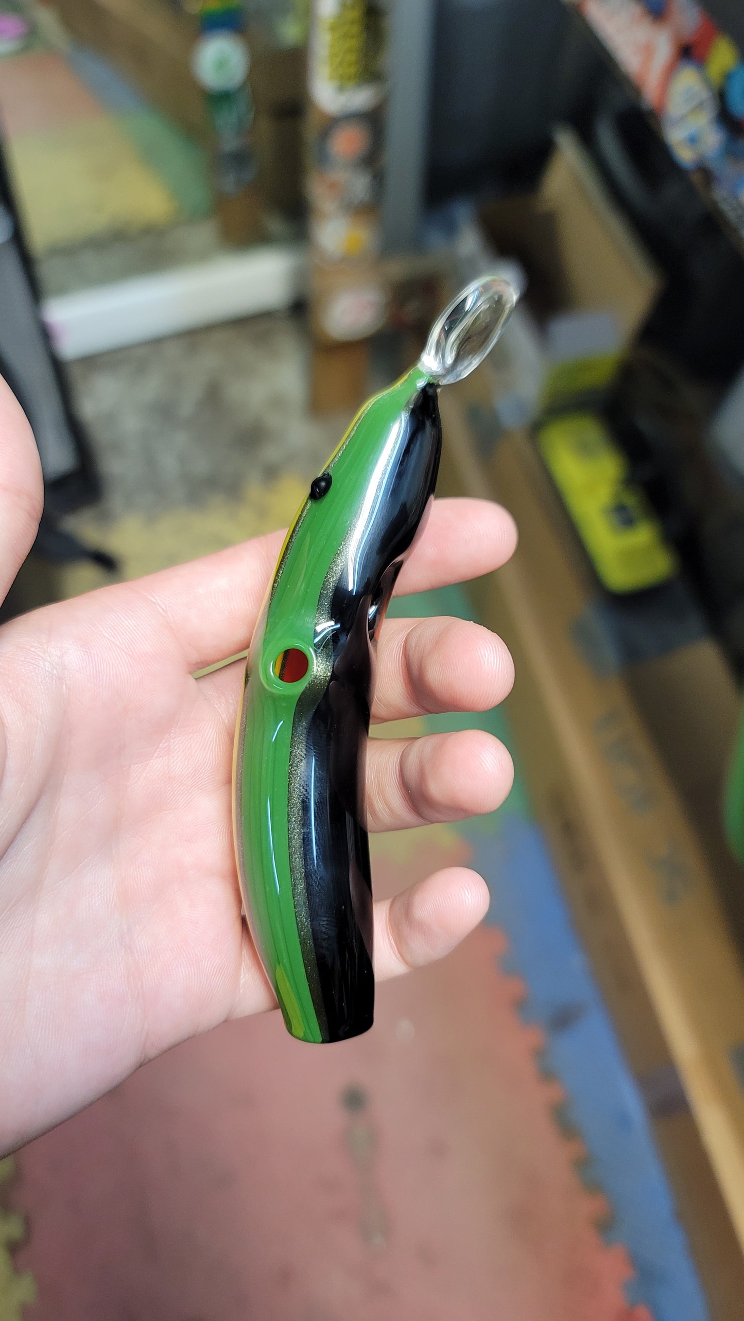 Rasta Fishing Lure pipe