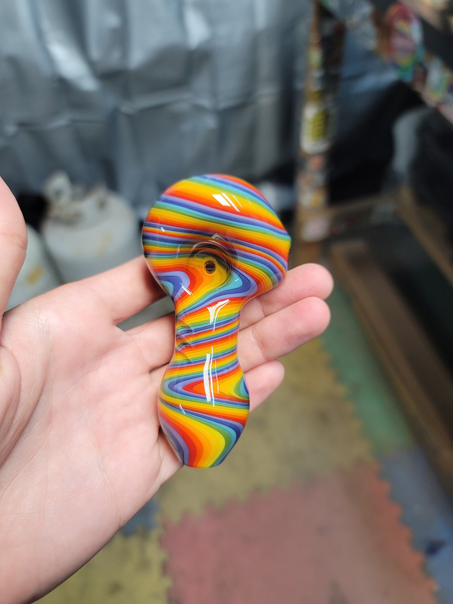 Rainbow Spoon made to order