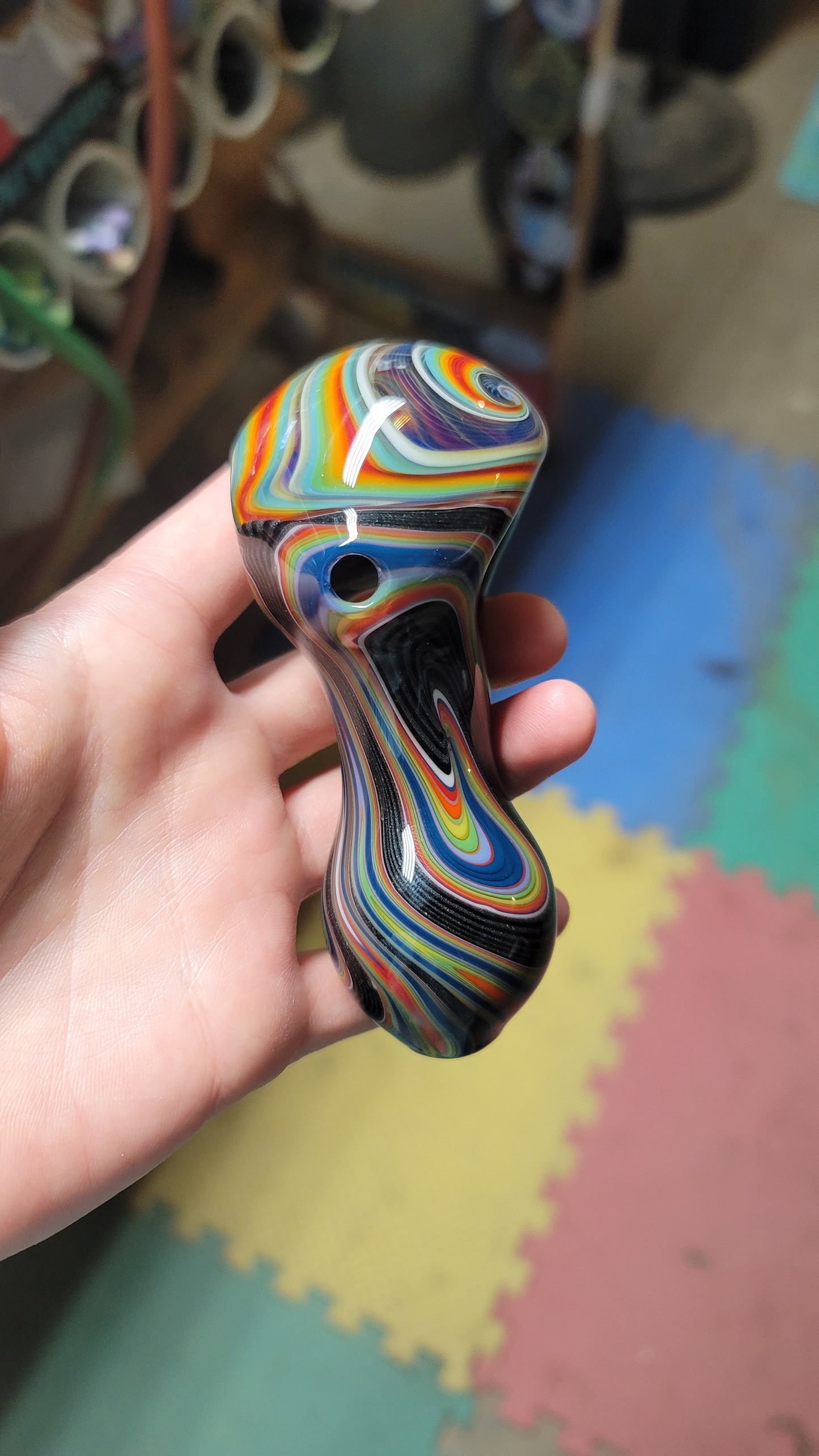 Black light reverse axis