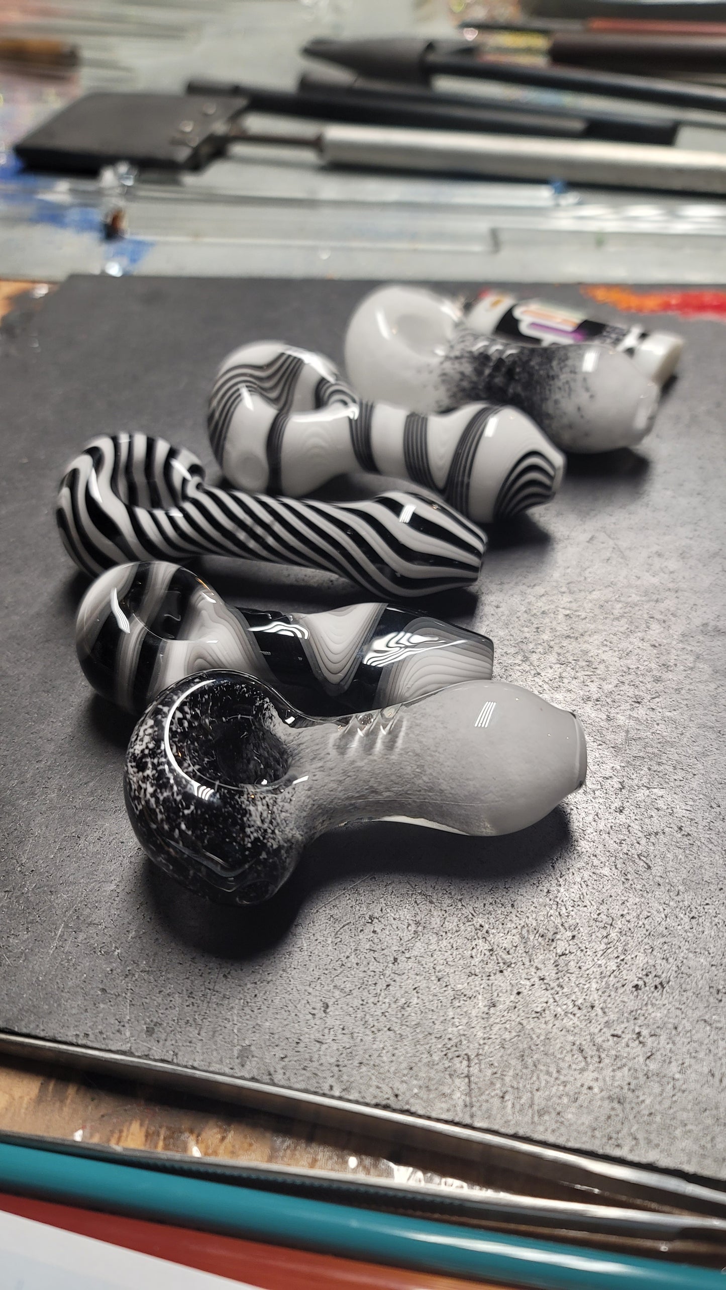 Grey scale Mystery Boxes