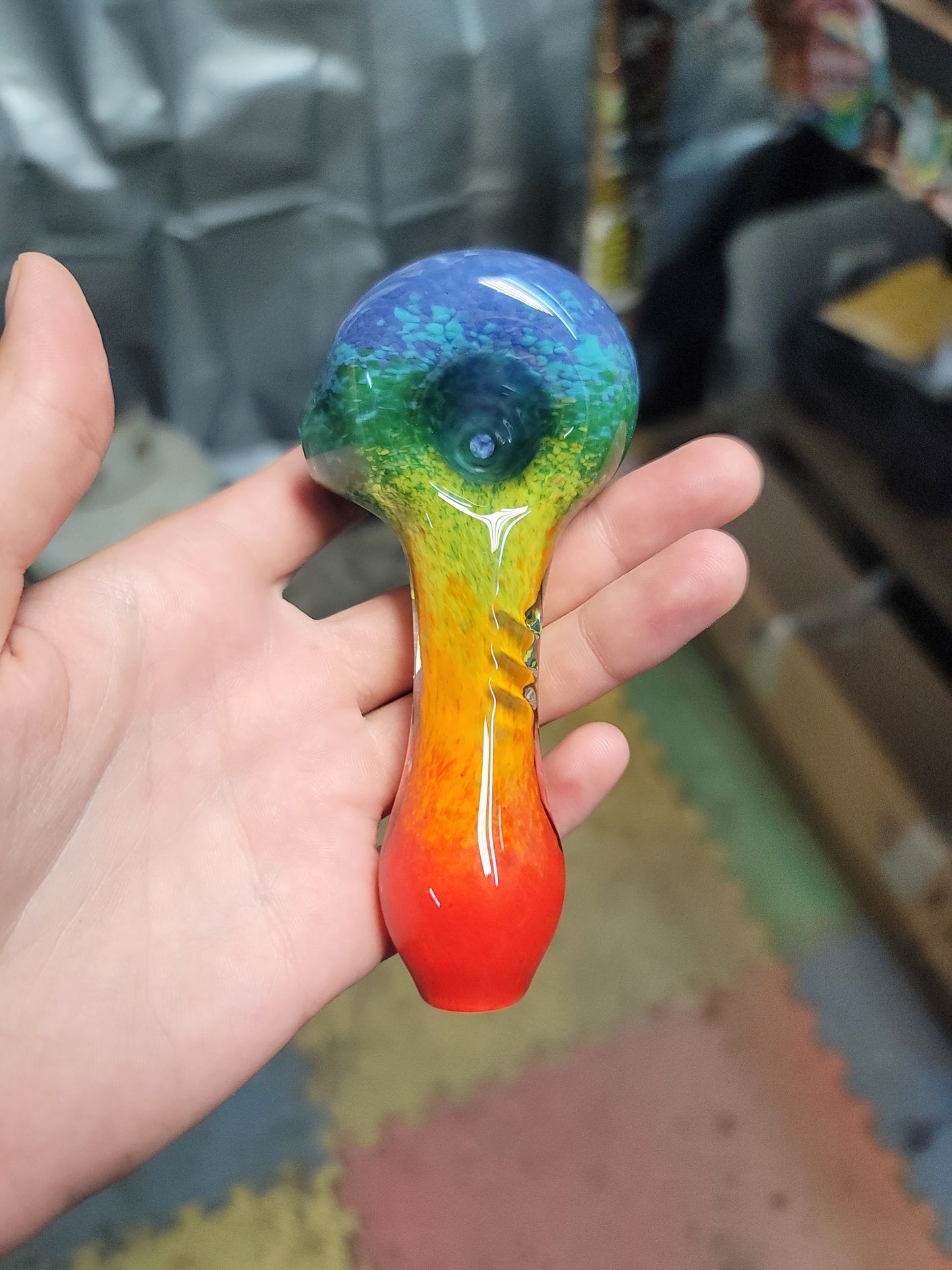 Rainbow Spoon made to order