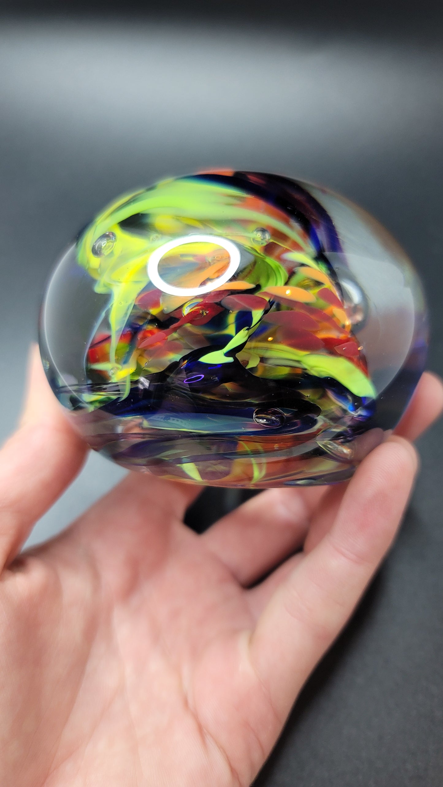 Rainbow paper weight