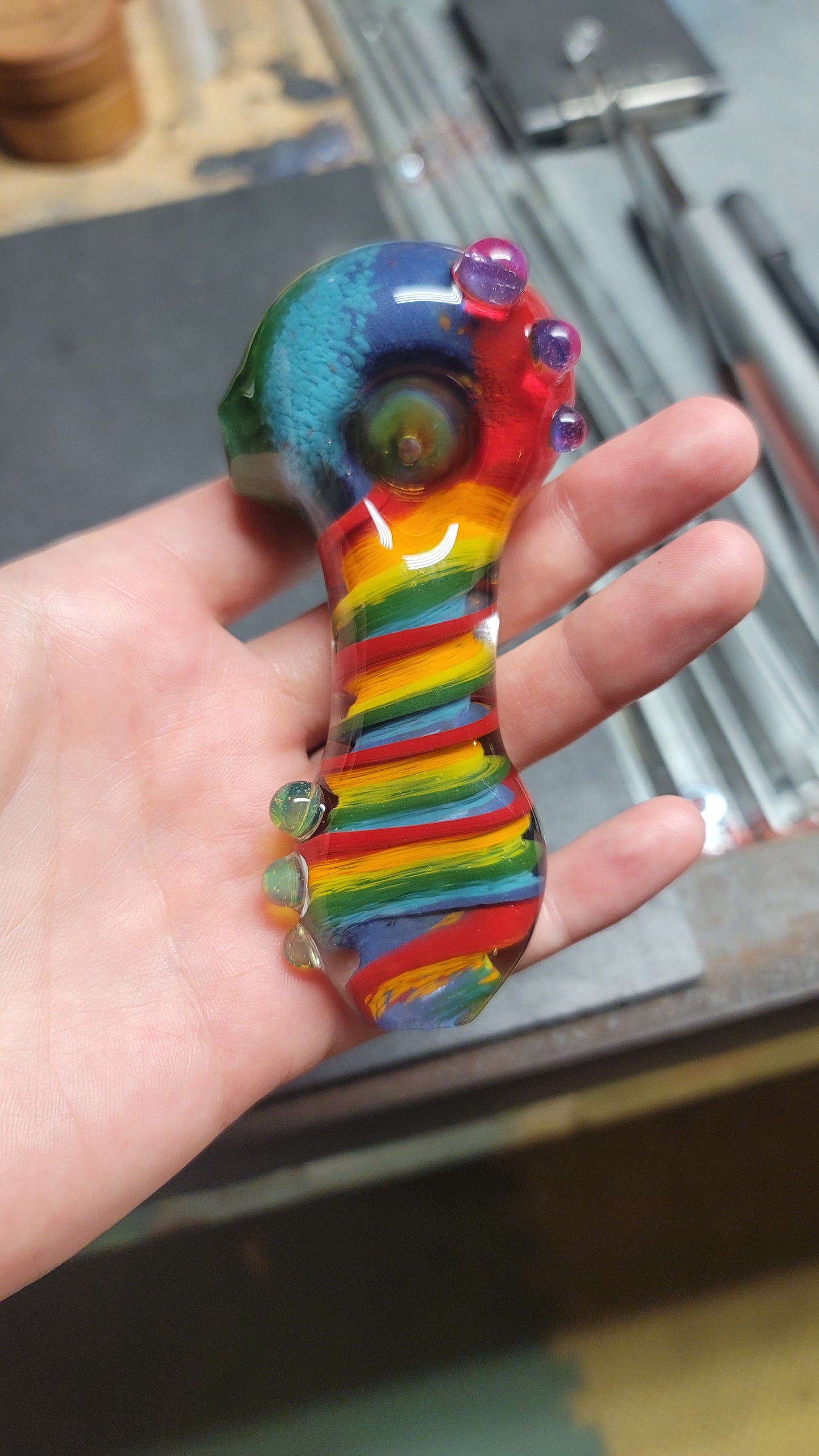 Rainbow Spoon made to order