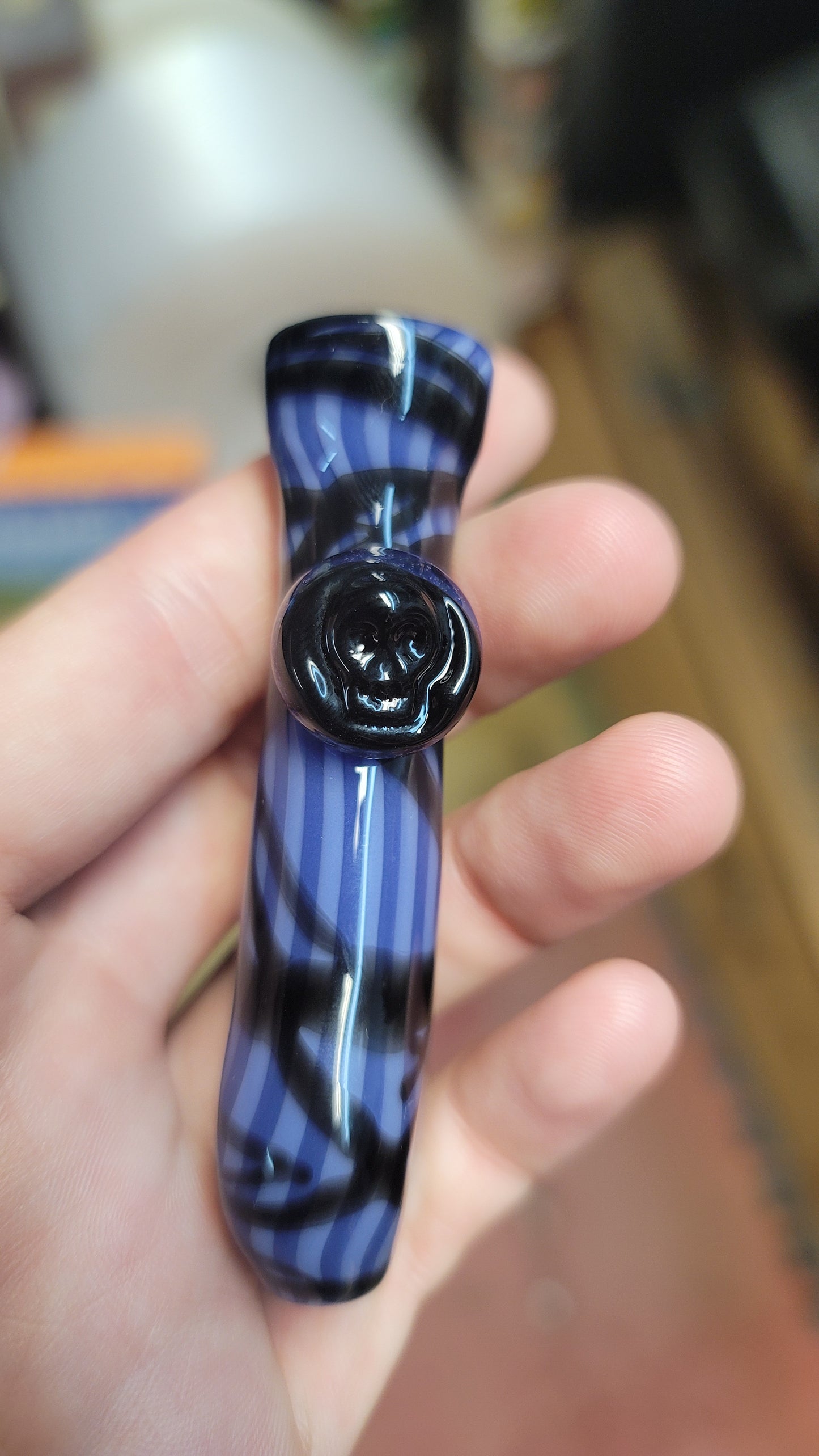 Skull chillum
