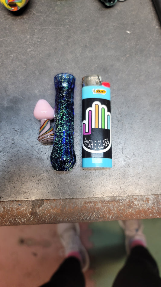 Custom mushroom chillum