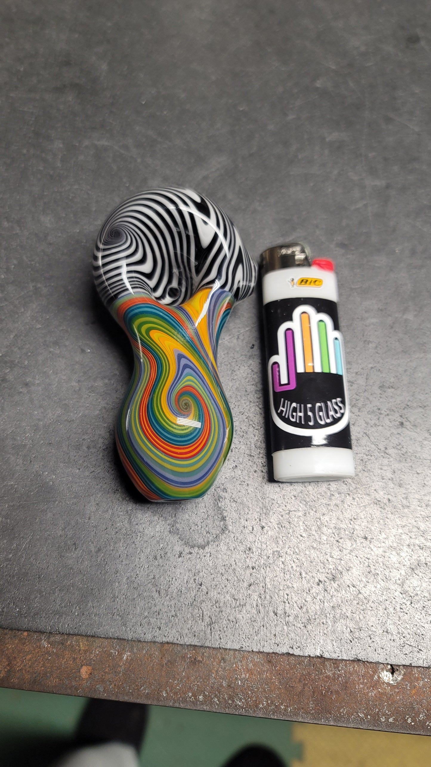 B&W with Unicorn Poop