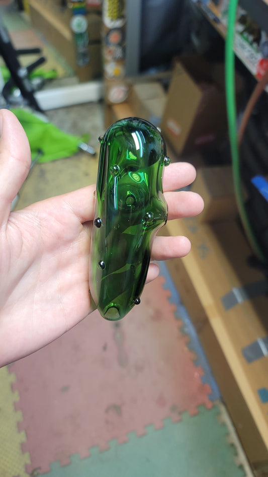 Pickle ornament and 4 Spinners