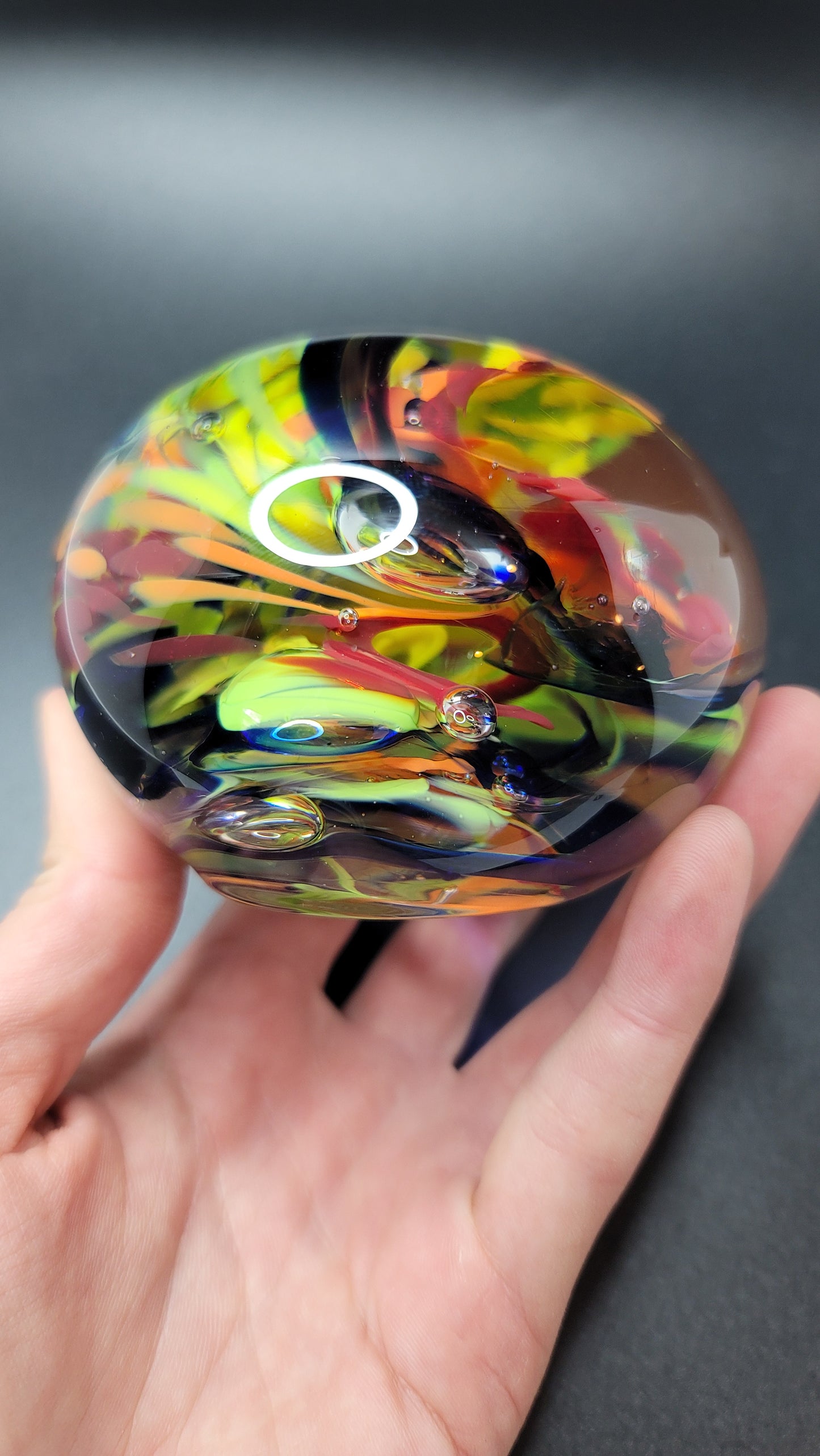 Rainbow paper weight