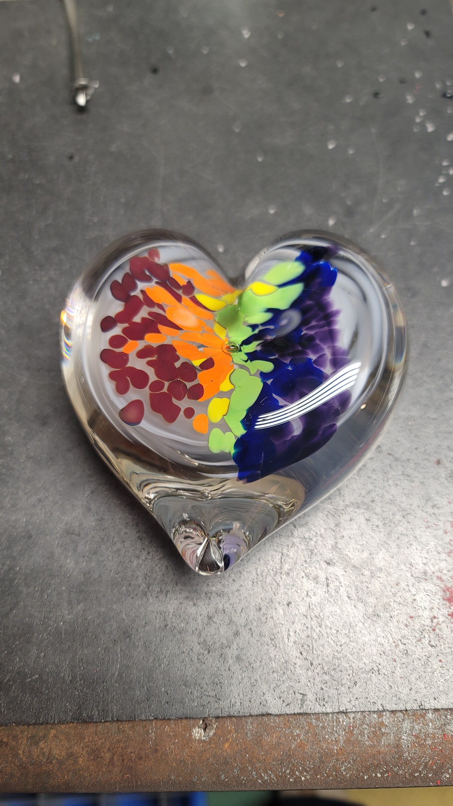 Rainbow heart