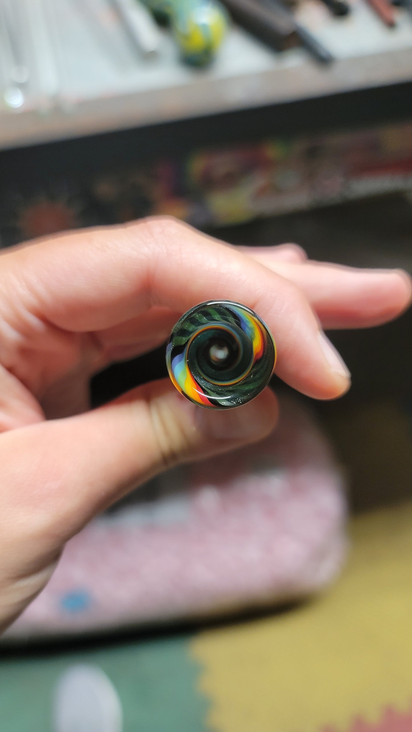 Rainbow Sparkle Chillum
