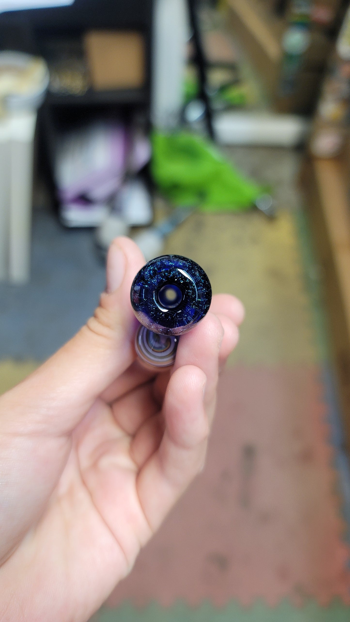 Custom mushroom chillum