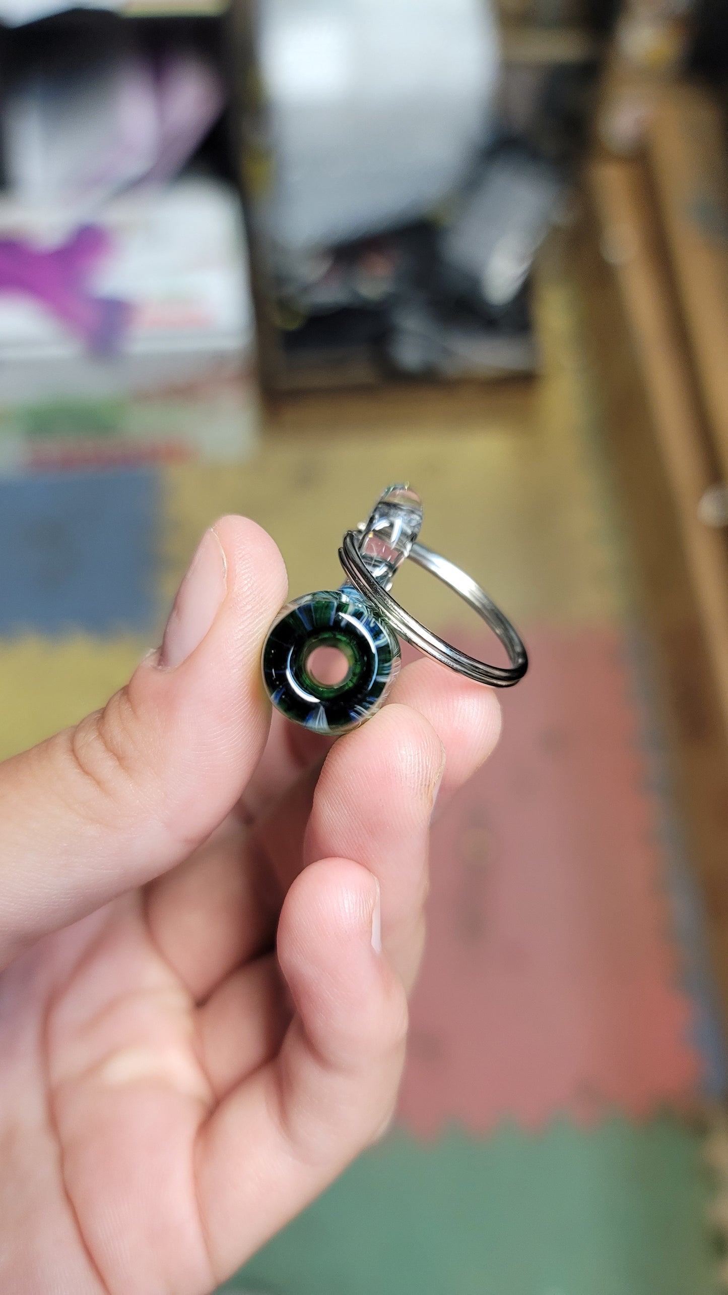 Tiny chillum Keychain