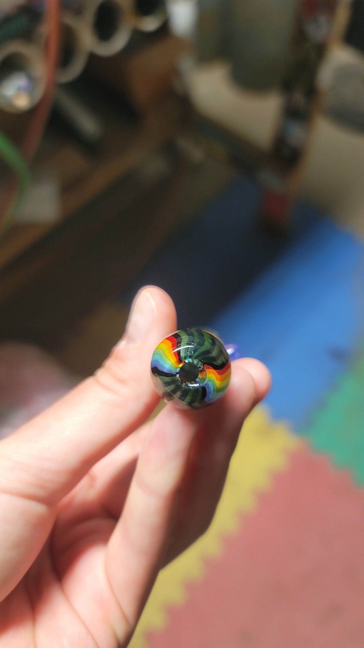 Rainbow Sparkle Chillum