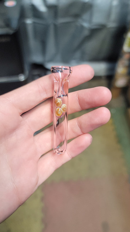 Pink chillum Carmel dots